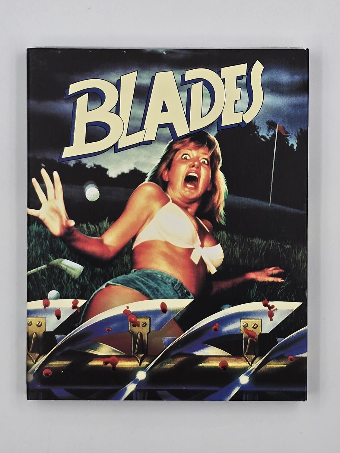 Blades - Slipcover - Blu-Ray - Region Free - [New] - Vinegar Syndrome - Item Image 1