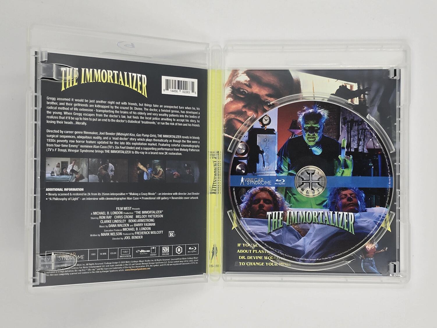 The Immortalizer - Slipcover - Blu-Ray - Region A - [Pre-owned] - Vinegar Syndrome - Item Image 5