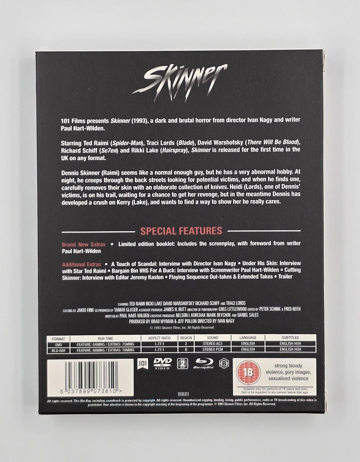 Skinner - Limited Edition - Blu-Ray (Region B) + DVD (Region 2) - [Pre-owned] - 101 Films - Item Image 2