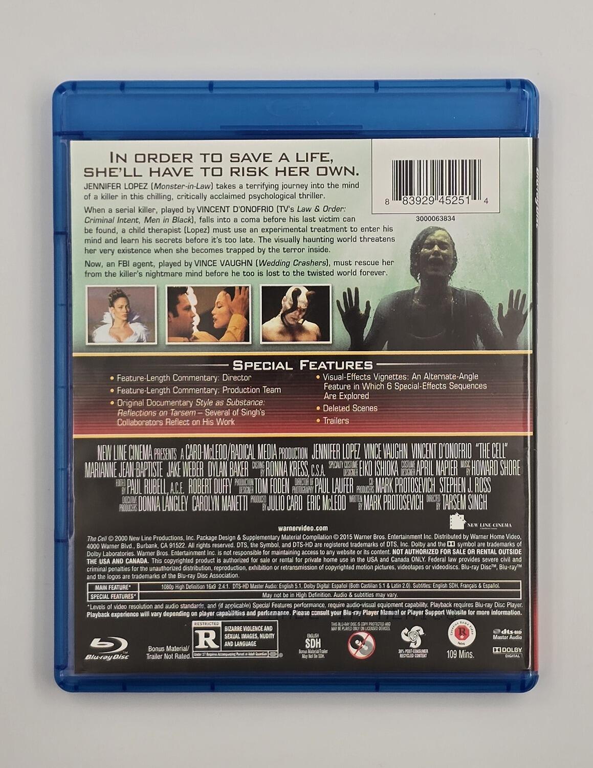The Cell - Blu-Ray - Region Free - [Pre-owned] - Warner - Item Image 2