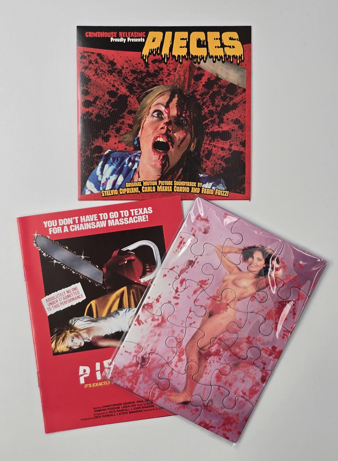 Pieces - 3 Disc Deluxe Edition - Slipcover - Blu-Ray - Region Free - [Pre-owned] - Grindhouse Releasing - Item Image 6