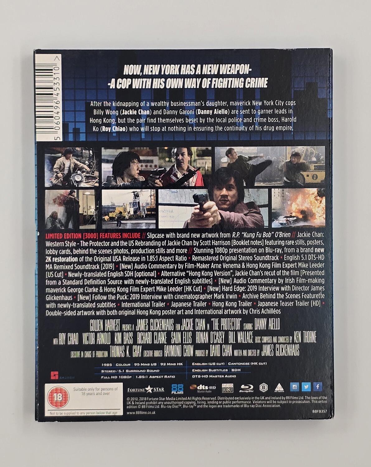 The Protector - Limited Edition - Slipcover - Blu-Ray - Region B - [Pre-owned] - 88 Films - Item Image 2