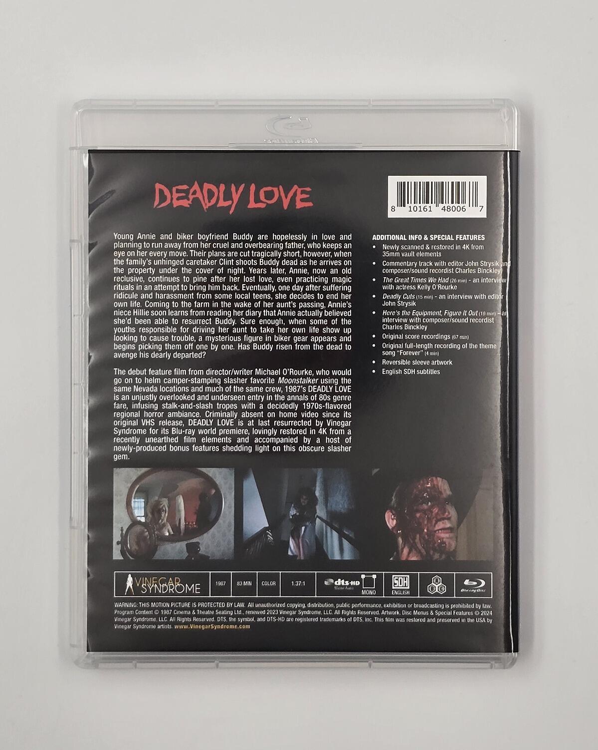 Deadly Love - Blu-Ray - Region Free - [Pre-owned] - Vinegar Syndrome - Item Image 2