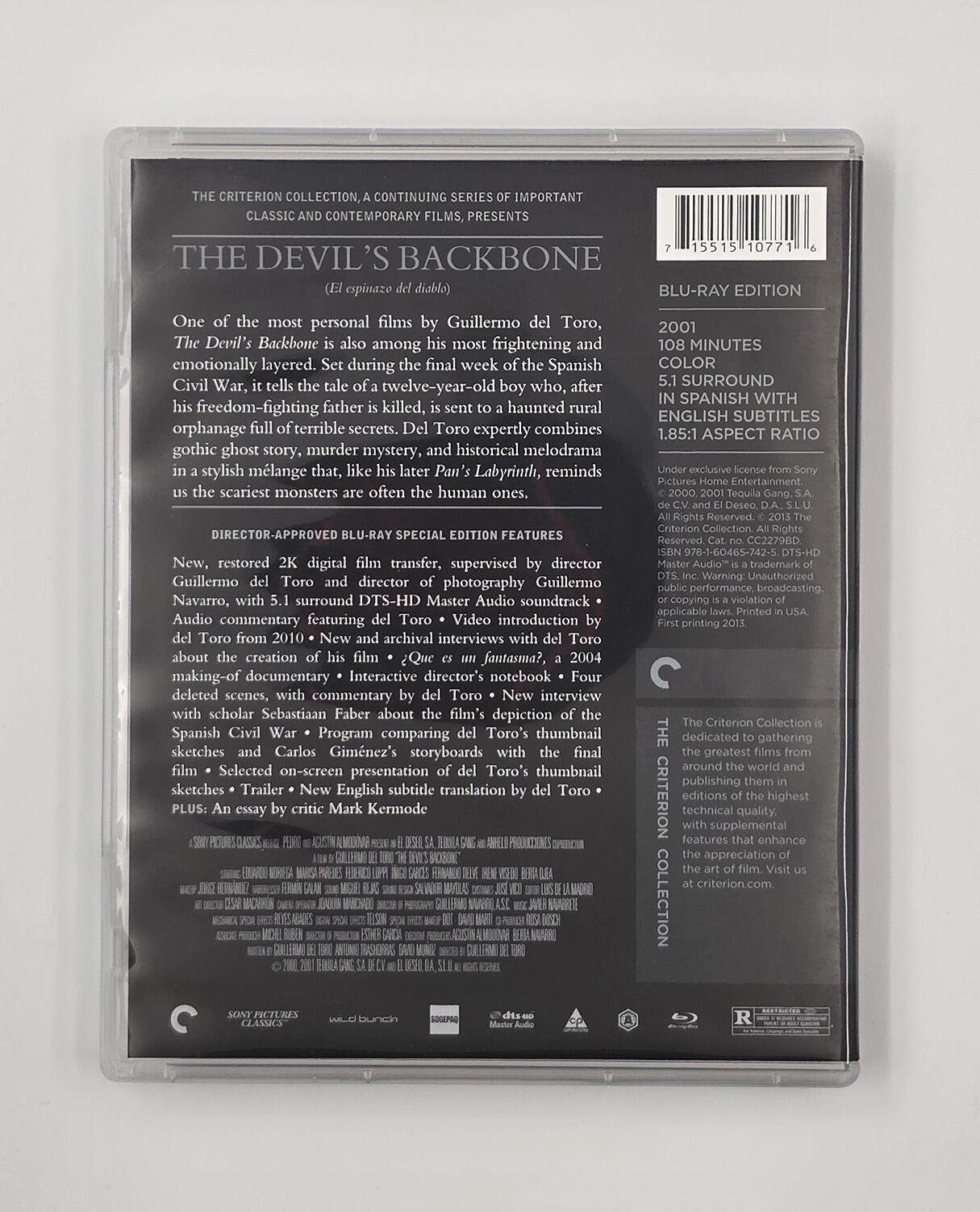 The Devil's Backbone - Blu-Ray - Region A - [Pre-owned] - Criterion - Item Image 2