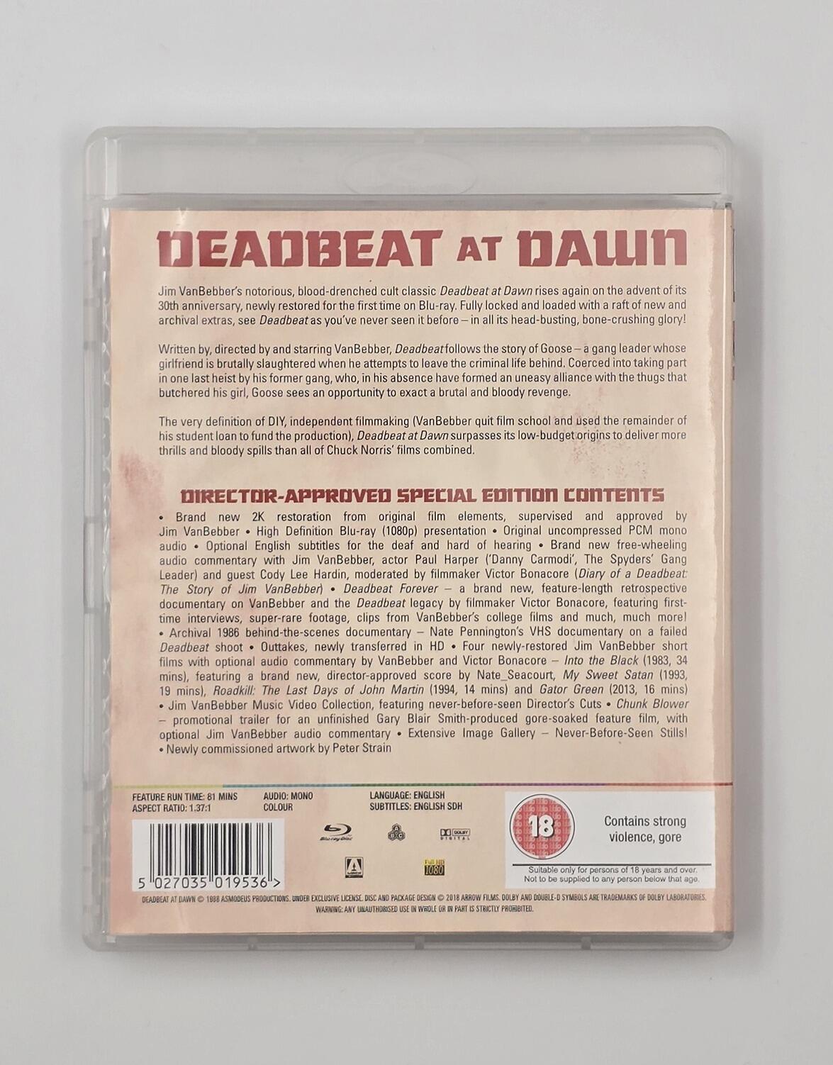 Deadbeat At Dawn - Slipcover - Blu-Ray - Region Free - [Pre-owned] - Arrow Video - Item Image 4