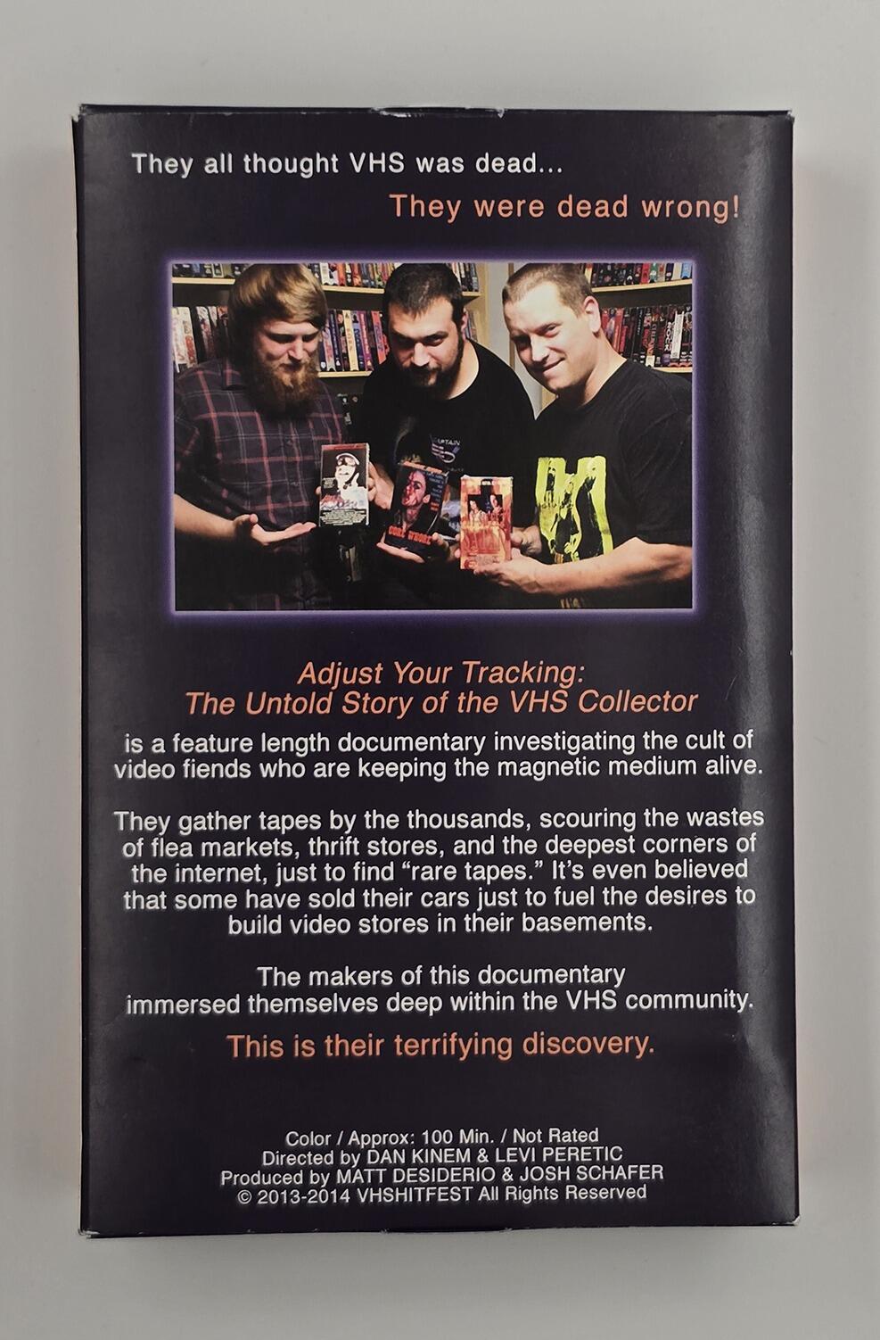 Adjust Your Tracking: The Untold Story of the VHS Collector - VHS + DVD - Region Free - [Pre-owned] - VHShitfest - Item Image 2