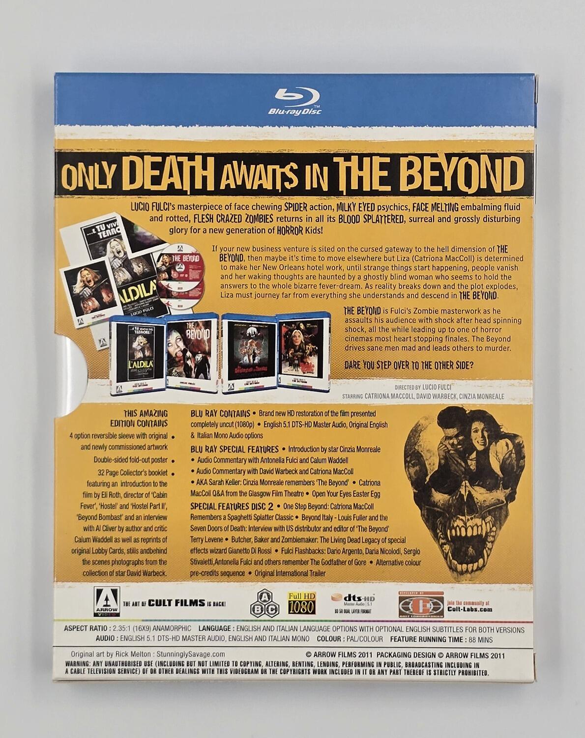 The Beyond  - Windowbox Slipcover - Blu-Ray + DVD - Region Free - [Pre-owned] - Arrow Video - Item Image 2