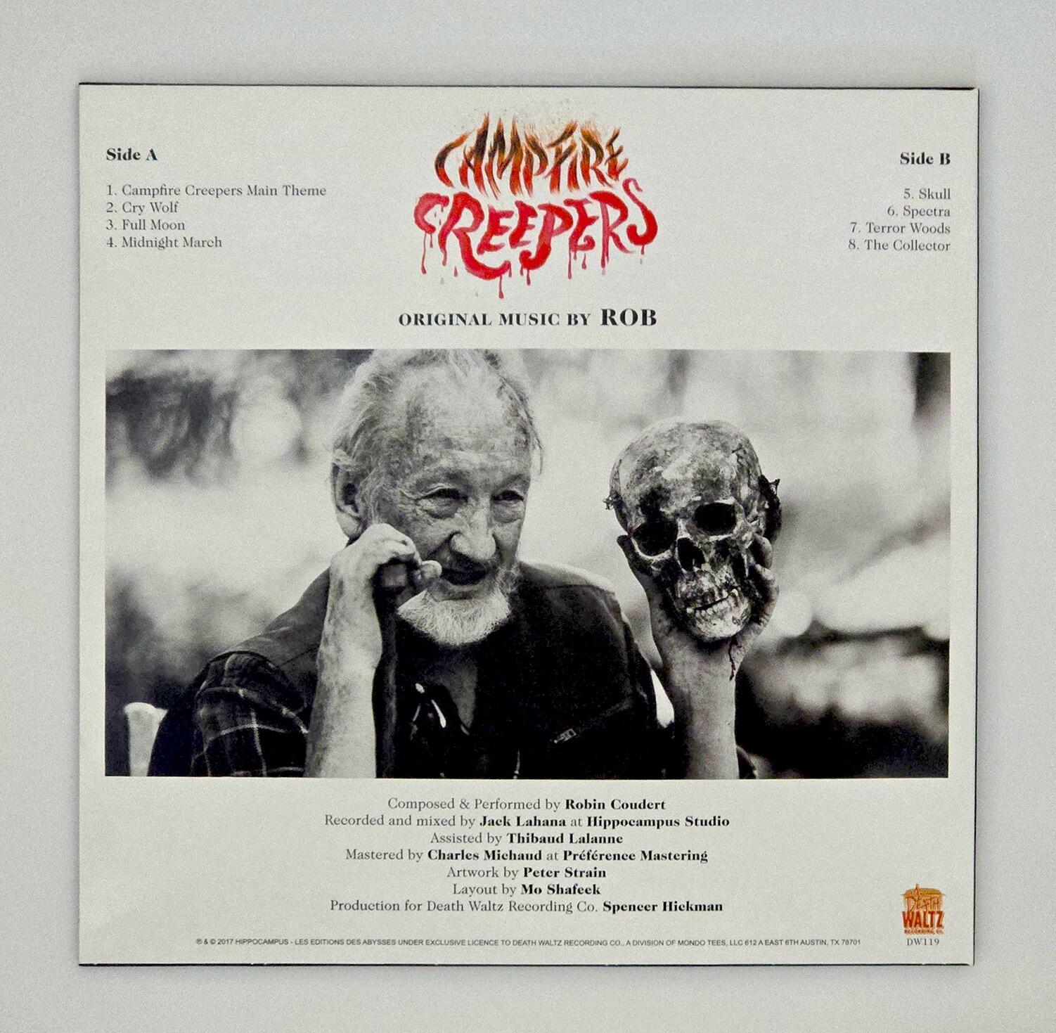Campfire Creepers - Limited Edition - 10" Orange and Red  Campfire Vinyl - [Pre-owned] - Death Waltz - Item Image 2