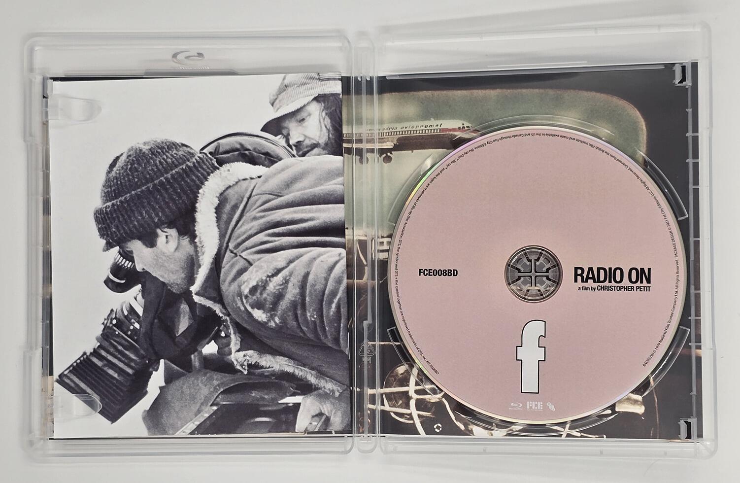 Radio On - Limited Edition - Slipcover - Blu-Ray - Region A - [Pre-owned] - Fun City Editions - Chris Petit - Case Inside