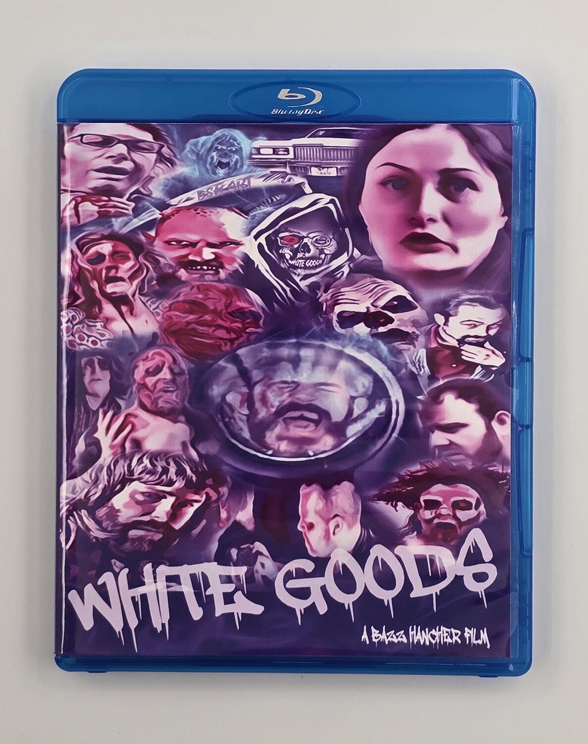 White Goods - Signed - Blu-Ray-R + DVD-R (Official) - Region Free - [Pre-owned] - Bazz Hancher - LBM Video - Case Front