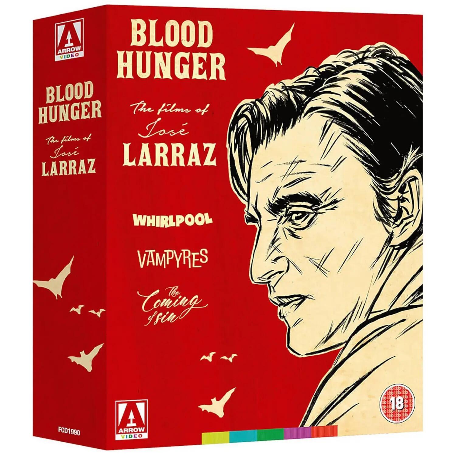 Blood Hunger: The Films Of Jose Larraz - Box Set - Blu-Ray - Region B - [New] - Arrow Video - Item Image 1