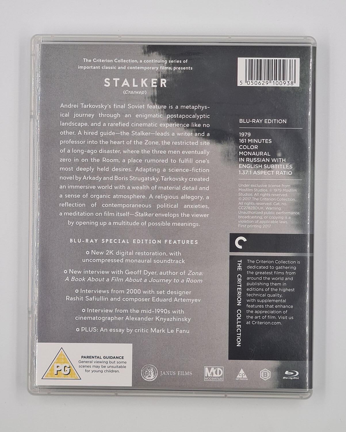 Stalker - Blu-Ray - Region B - [Pre-owned] - Criterion - Item Image 2