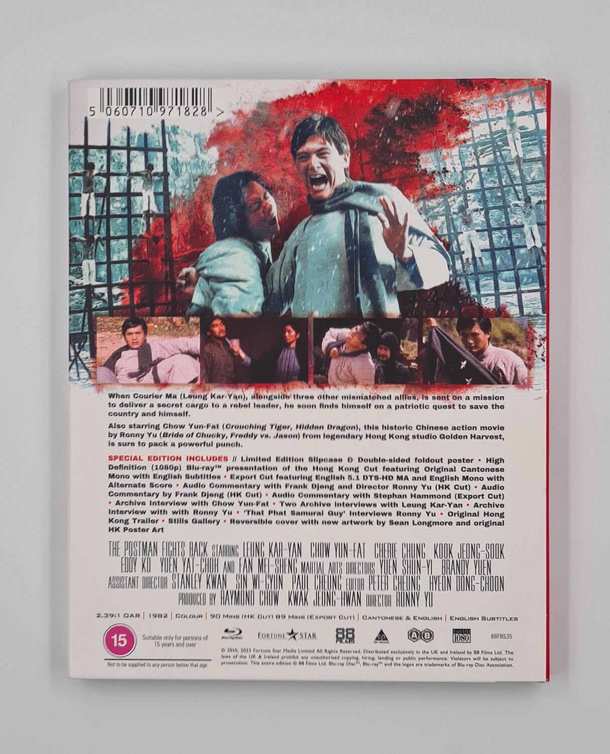 The Postman Fights Back - Slipcover - Blu-Ray - Region A/B - [Pre-owned] - 88 Films - Item Image 2