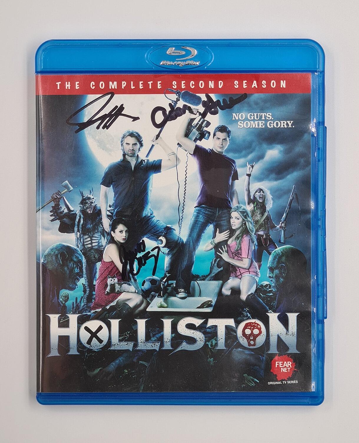 Holliston: The Complete Second Season - Signed by Adam Green, Joe Lynch & Laura Oritz - Blu-Ray - Region A - [Pre-owned] - Image Entertainment - Item Image 1