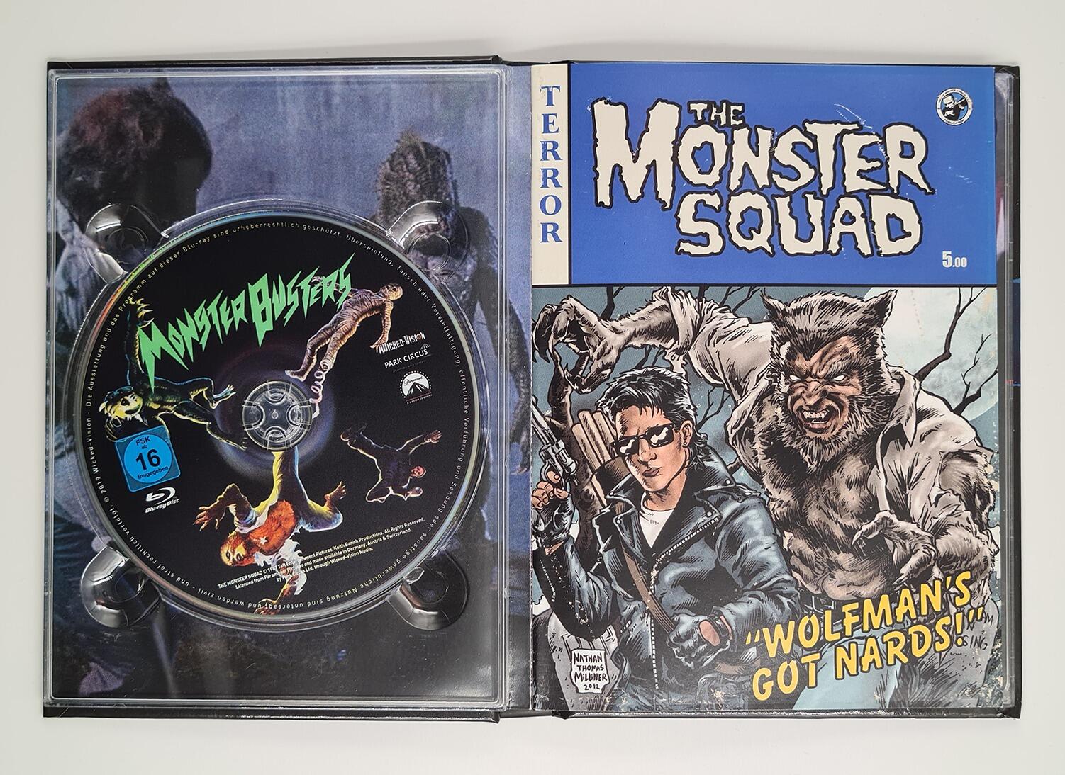 Monster Squad - Limited Edition - Mediabook -Blu-Ray (Region B) + DVD (Region 2) - [Pre-owned] -  - Item Image 3