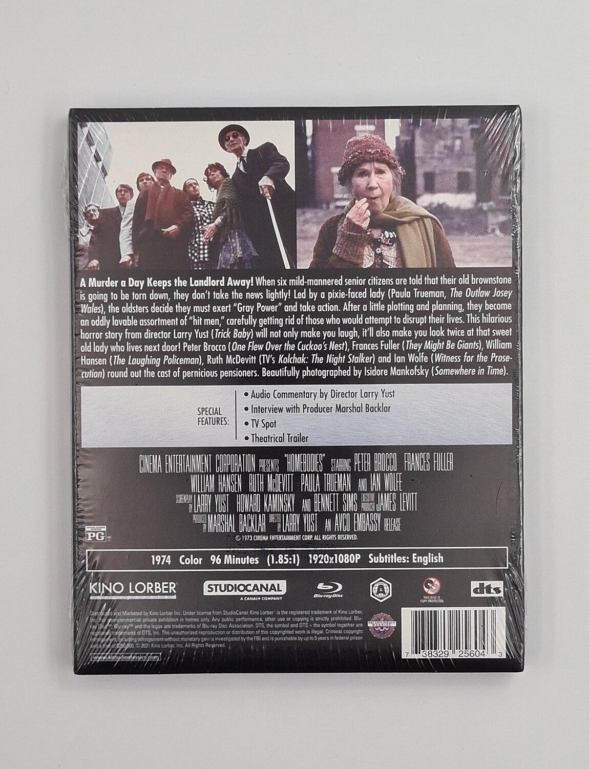Homebodies - Slipcover - Blu-Ray - Region A - [New] - Kino Lorber - Item Image 2