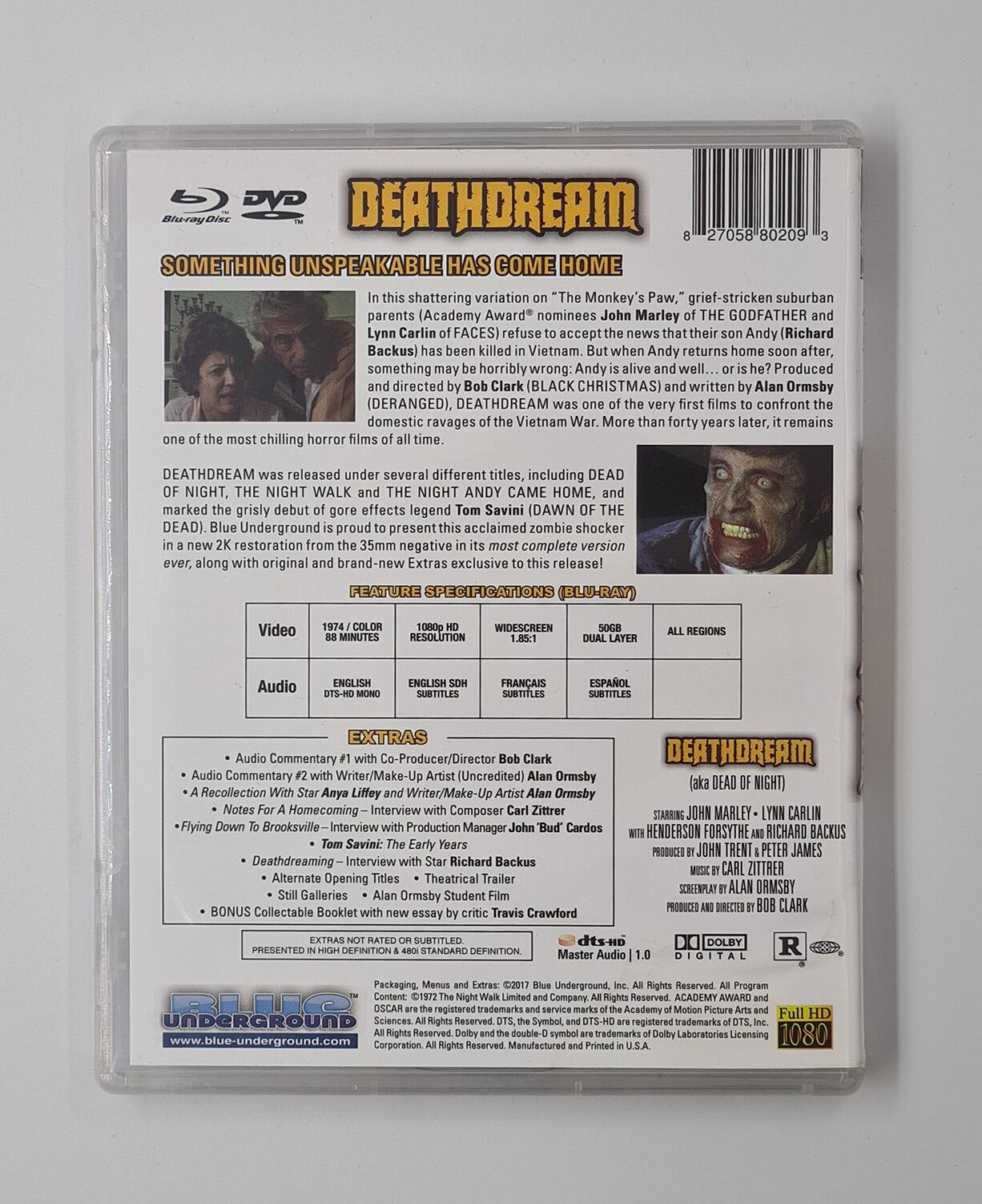 Deathdream - Blu-Ray + DVD - Region Free - [Pre-owned] - Blue Underground - Item Image 2