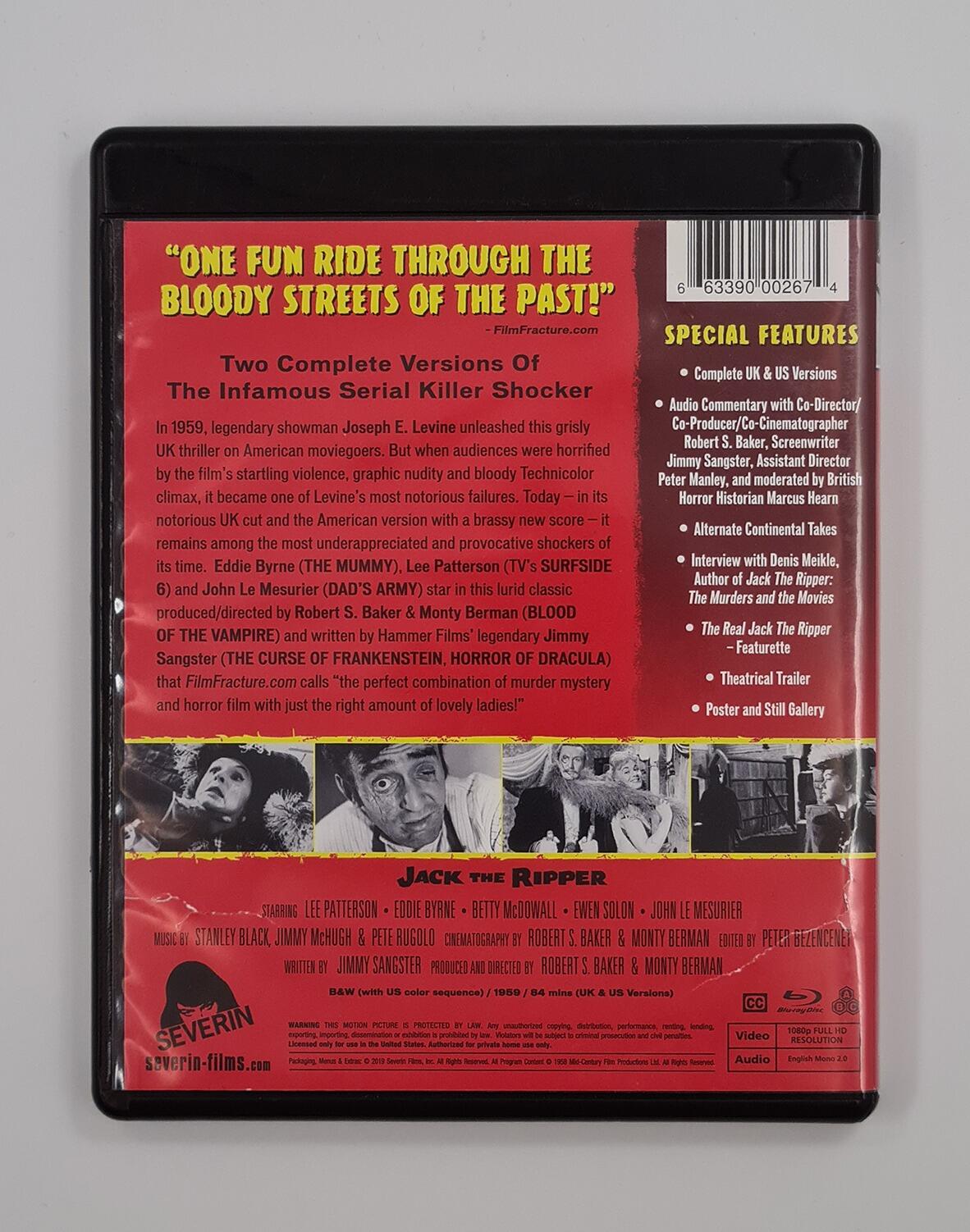 Jack the Ripper (1959) - Blu-Ray - Region Free - [Pre-owned] - Severin - Item Image 2