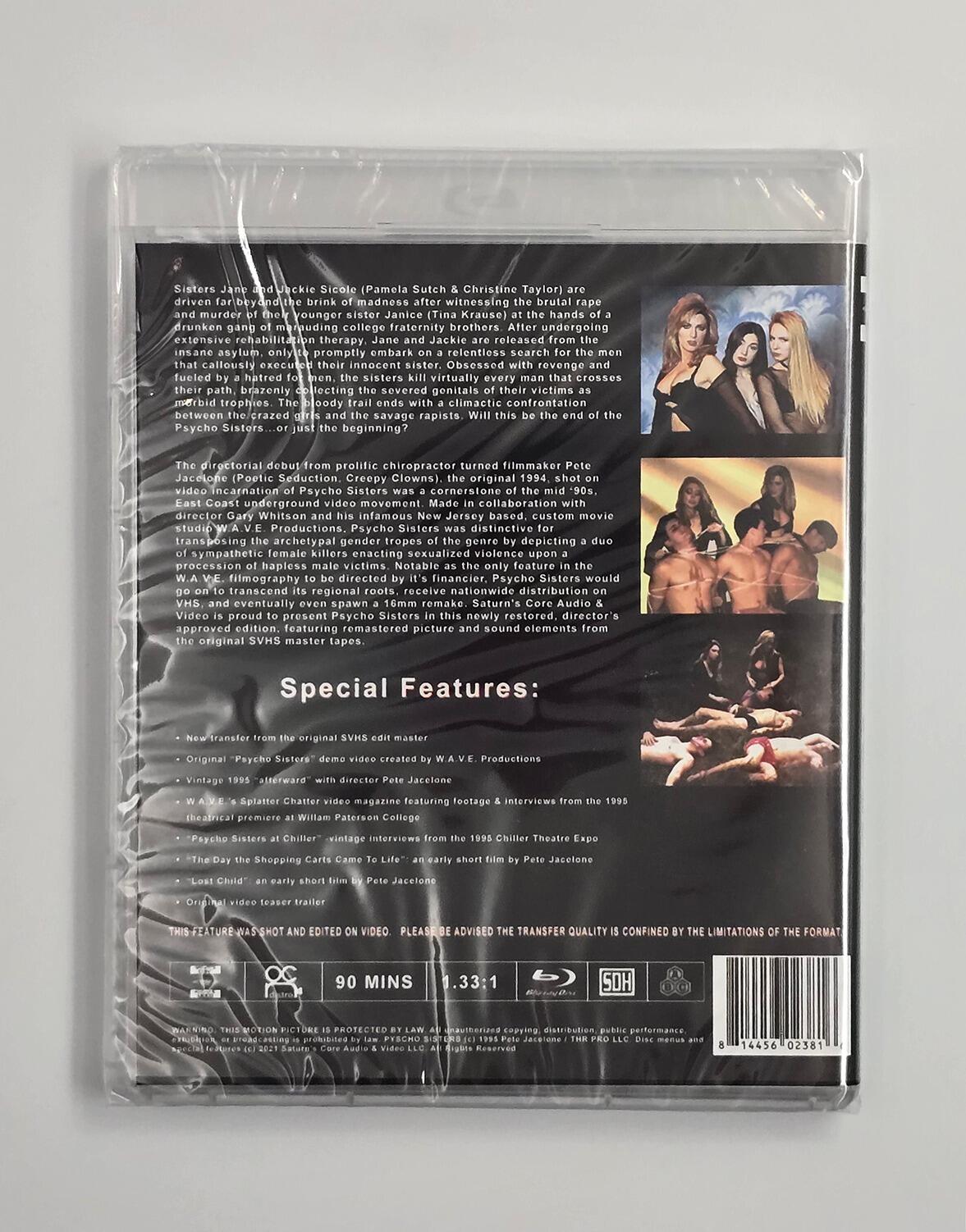 Psycho Sisters - Slipcover - Blu-Ray - Region Free - [New] - Saturn's Core - Item Image 4