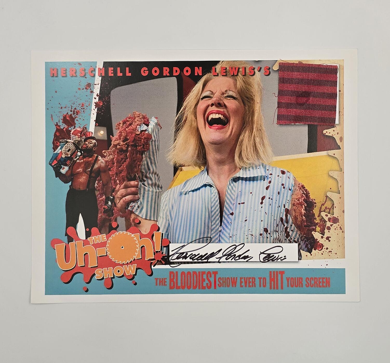 The Uh-Oh! Show Signed and Bloody Deluxe DVD Super Set - Limited Edition - Signed by Herschell Gordon Lewis - DVD - Region 1 - [Pre-owned] -  - Item Image 5