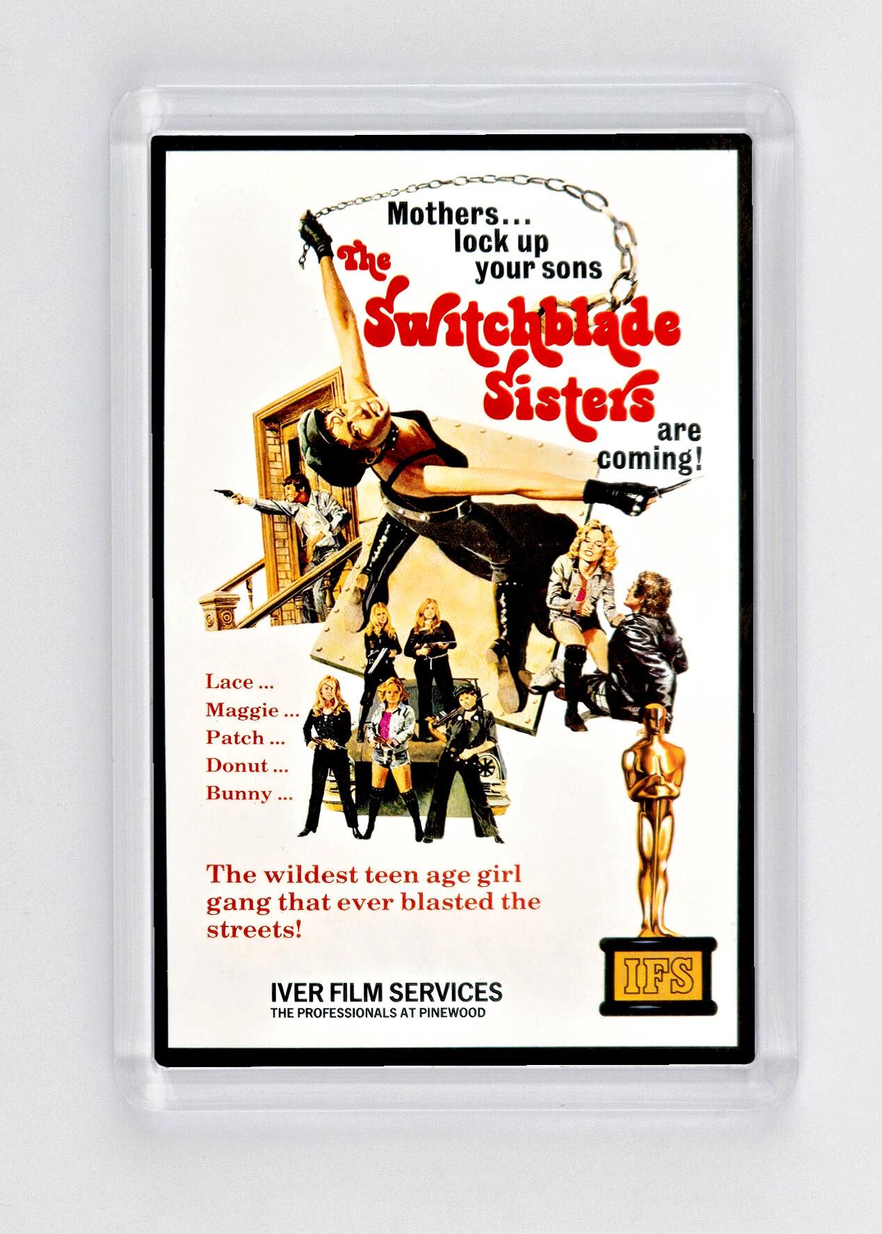 The Switchblade Sisters - Fridge Magnet - (70mm x 45mm) - [CM-FM-7045-225]