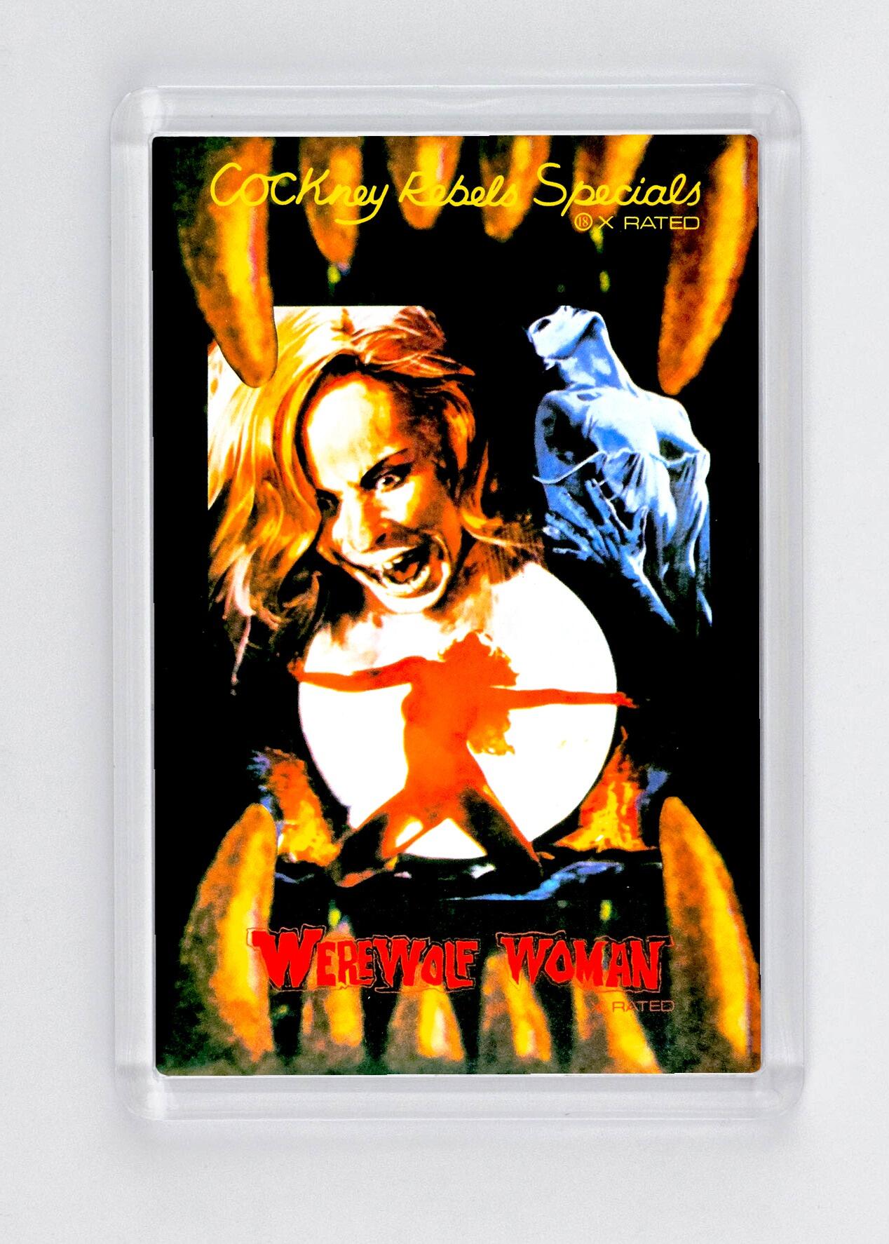 Werewolf Woman - Fridge Magnet - (70mm x 45mm) - [CM-FM-7045-246] -  - Item Image 1