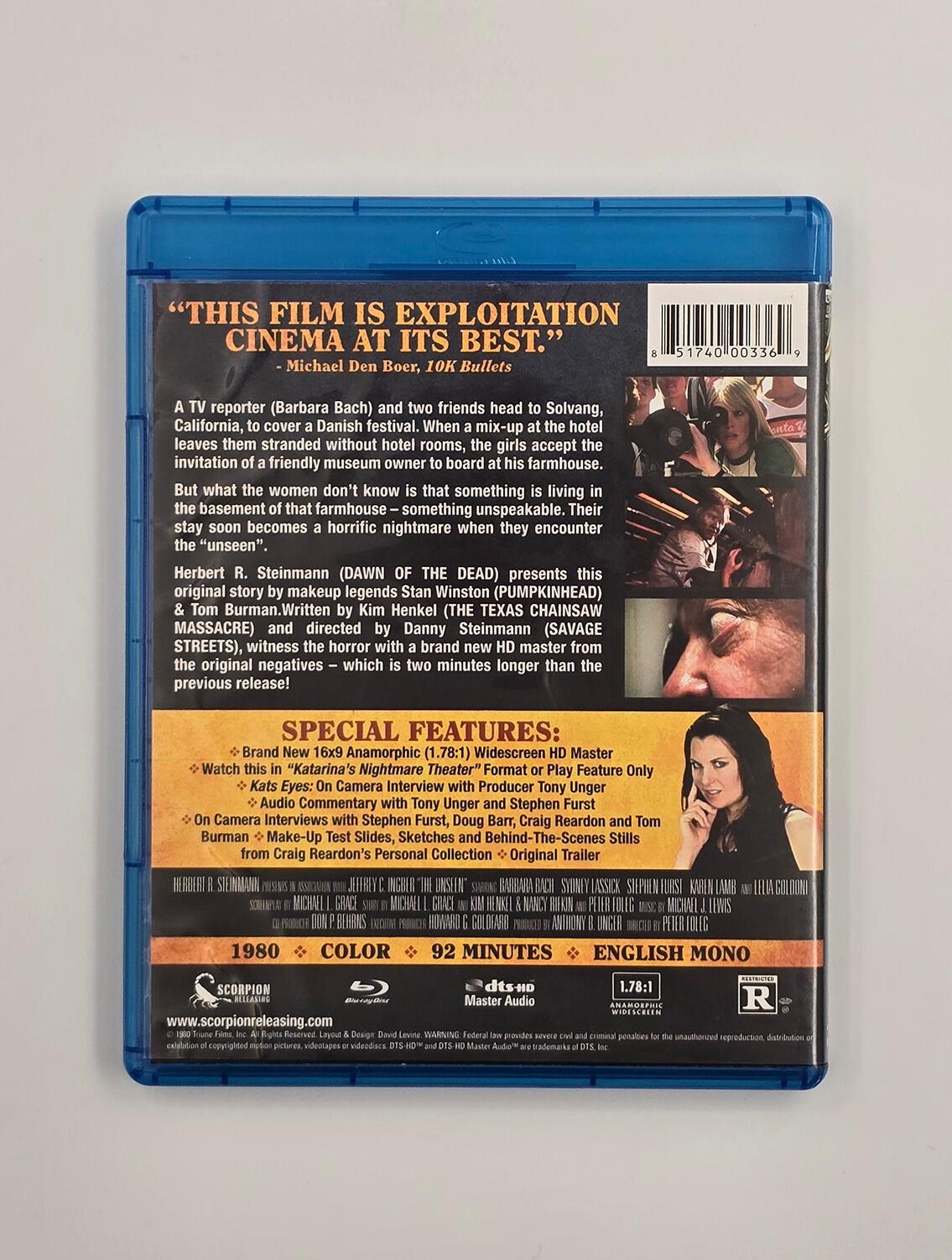 The Unseen - Blu-Ray - Region Free - [Pre-owned] - Scorpion Releasing - Item Image 2