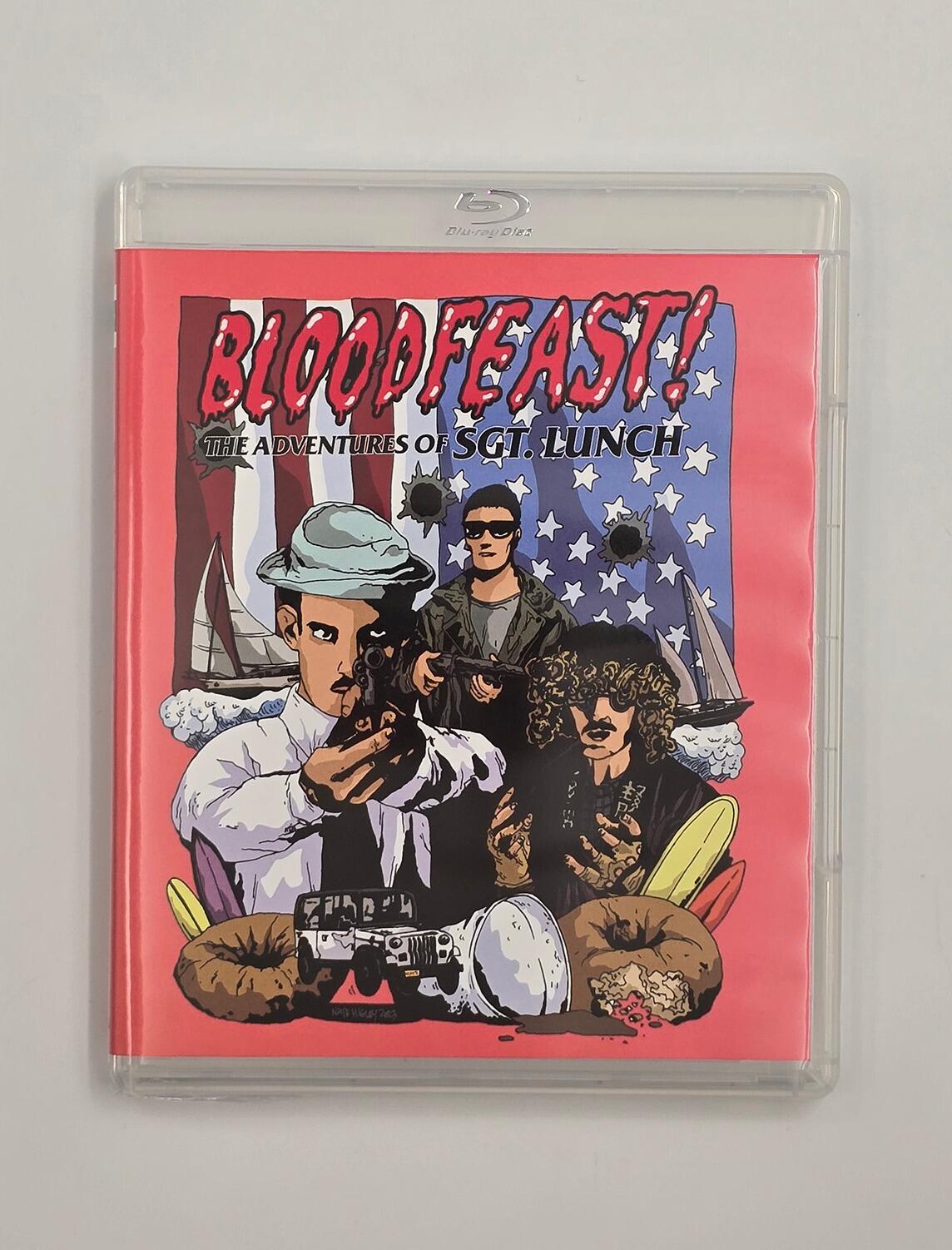Bloodfeast! The Adventures of Sgt. Lunch - Slipcover - Bu-Ray - Region Free - [Pre-owned] - Saturn's Core - Item Image 3