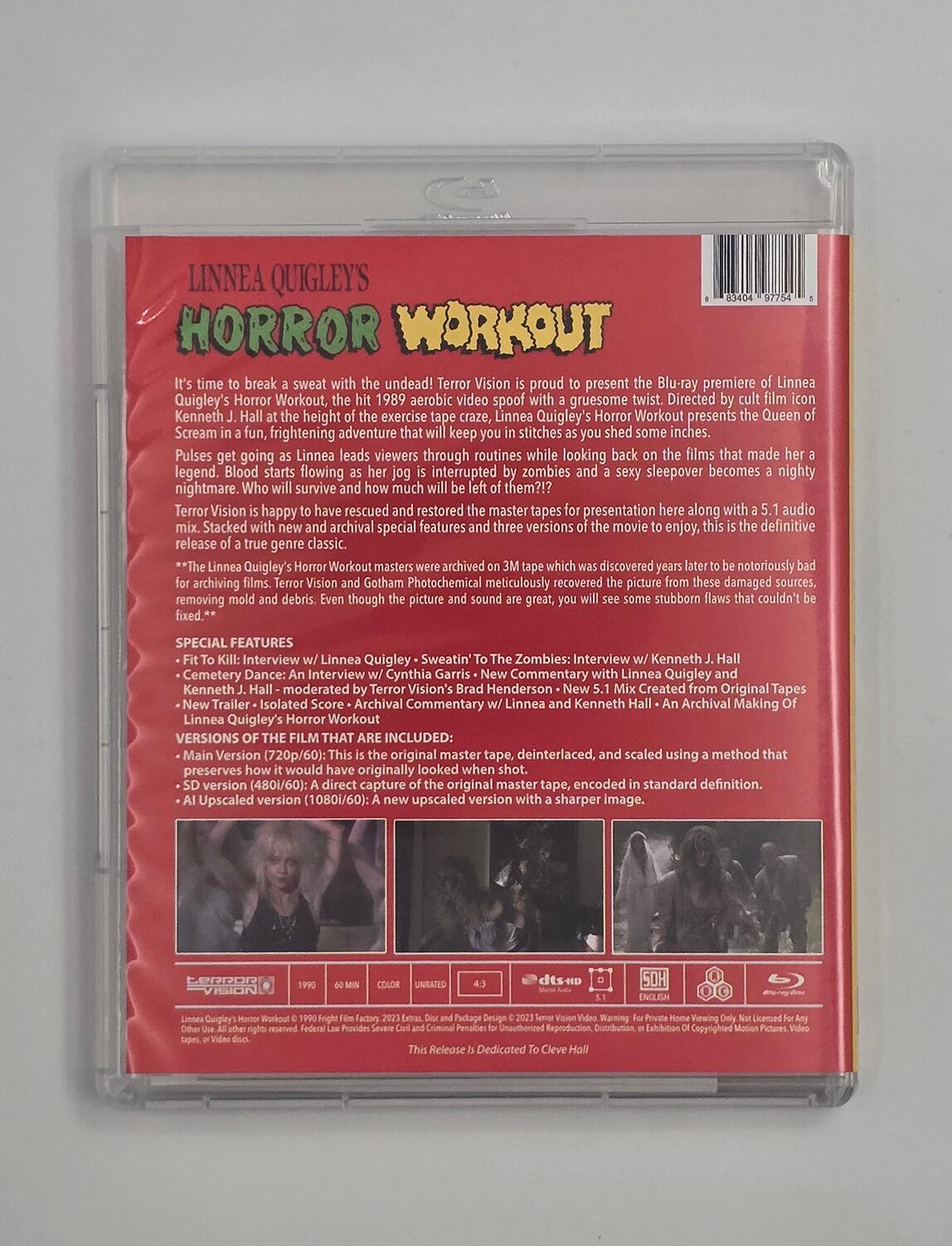 Linnea Quigley's Horror Workout - Slipcover - Blu-Ray - Region Free - [Pre-owned] - Terror Vision - Item Image 4