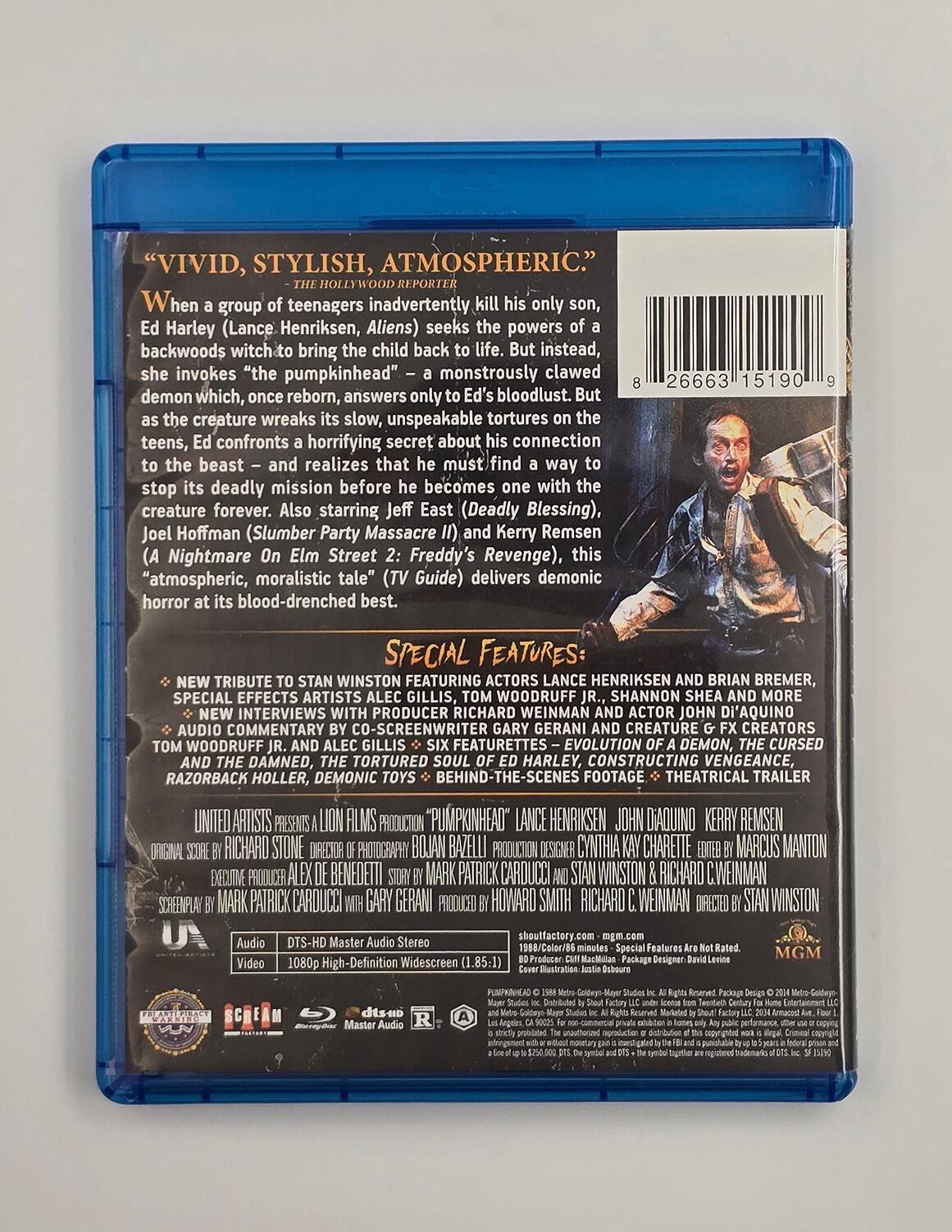 Pumpkinhead - Blu-Ray - Region A - [Pre-owned] - Shout! Factory - Item Image 2