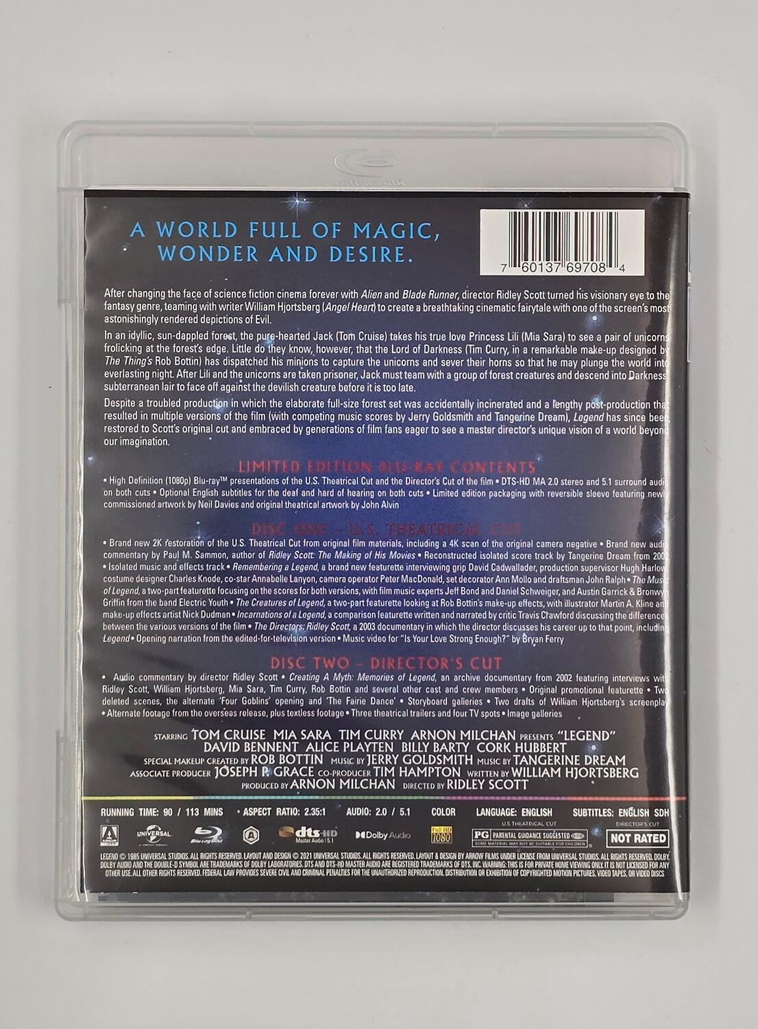 Legend - Limited Edition -  Box Set - Blu-Ray - Region A - [Pre-owned] - Severin - Item Image 4