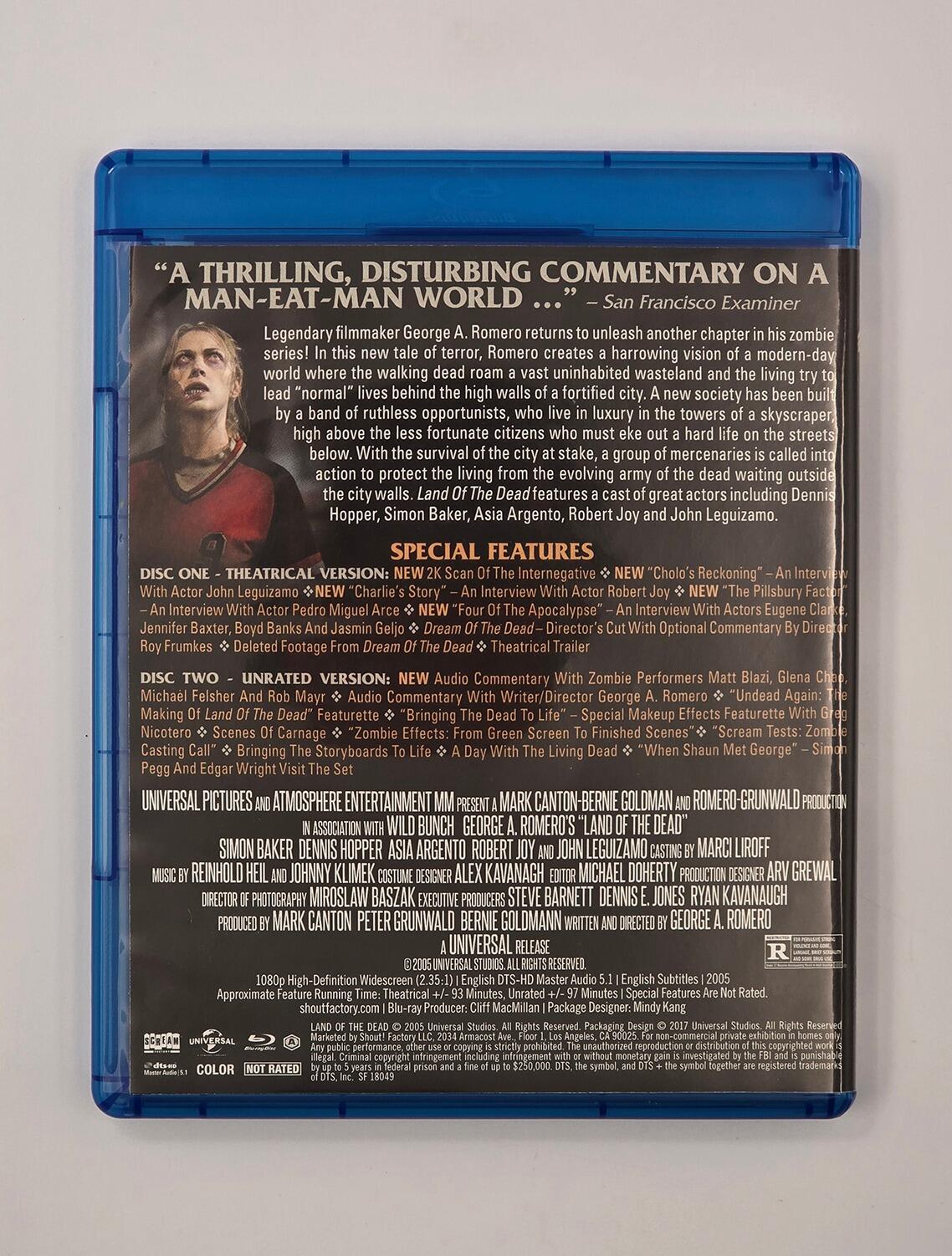 Land of the Dead - Slipcover - Blu-Ray - Region A - [Pre-owned] - Shout! Factory - Item Image 7
