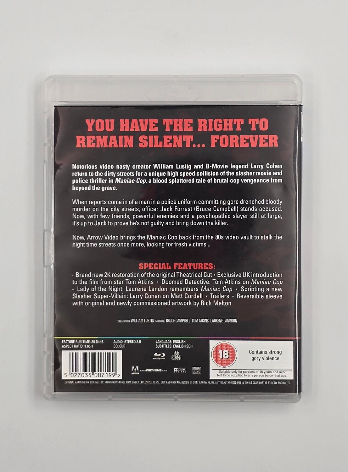 Maniac Cop - Blu-Ray - Region Free - [Pre-owned] - Arrow Video - Item Image 2