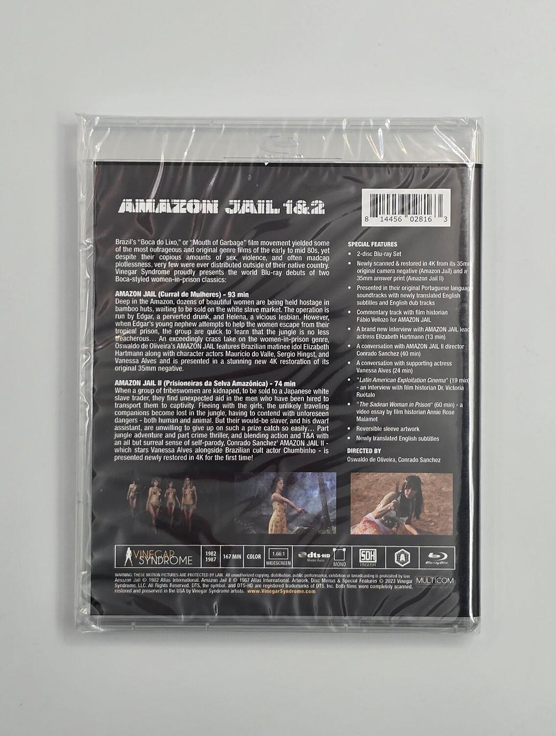 Amazon Jail 1 & 2 - Slipcover - Blu-Ray - Region A - [New] - Vinegar Syndrome - Item Image 4