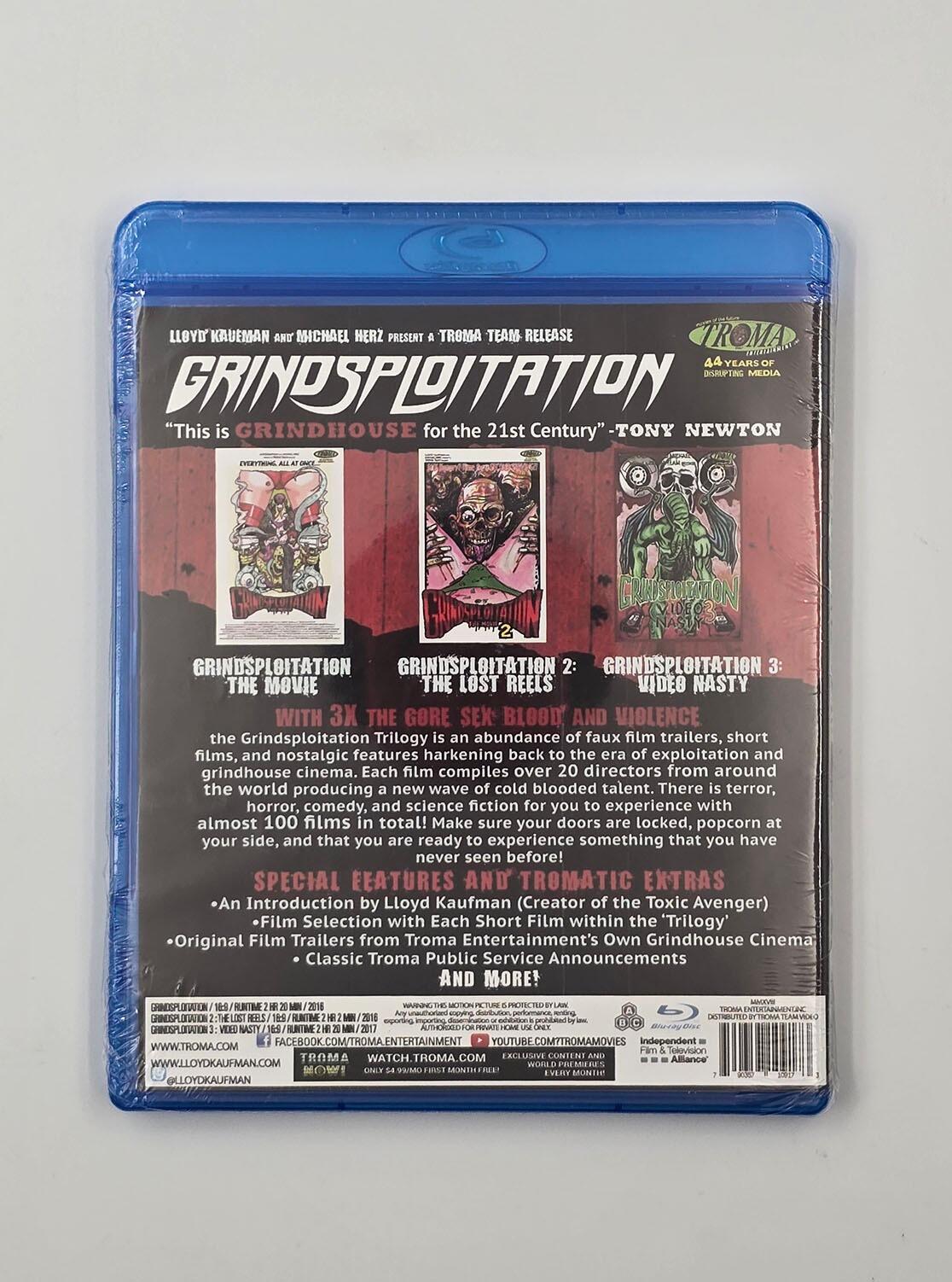 Grindsploitation Trilogy - Blu-Ray - Region Free - [New] - Troma - Item Image 2