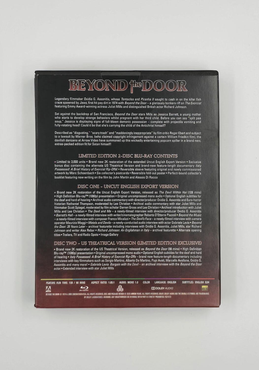 Beyond The Door - Limited Edition - Blu-Ray - Region Free - [Pre-owned] - Arrow Video - Item Image 2