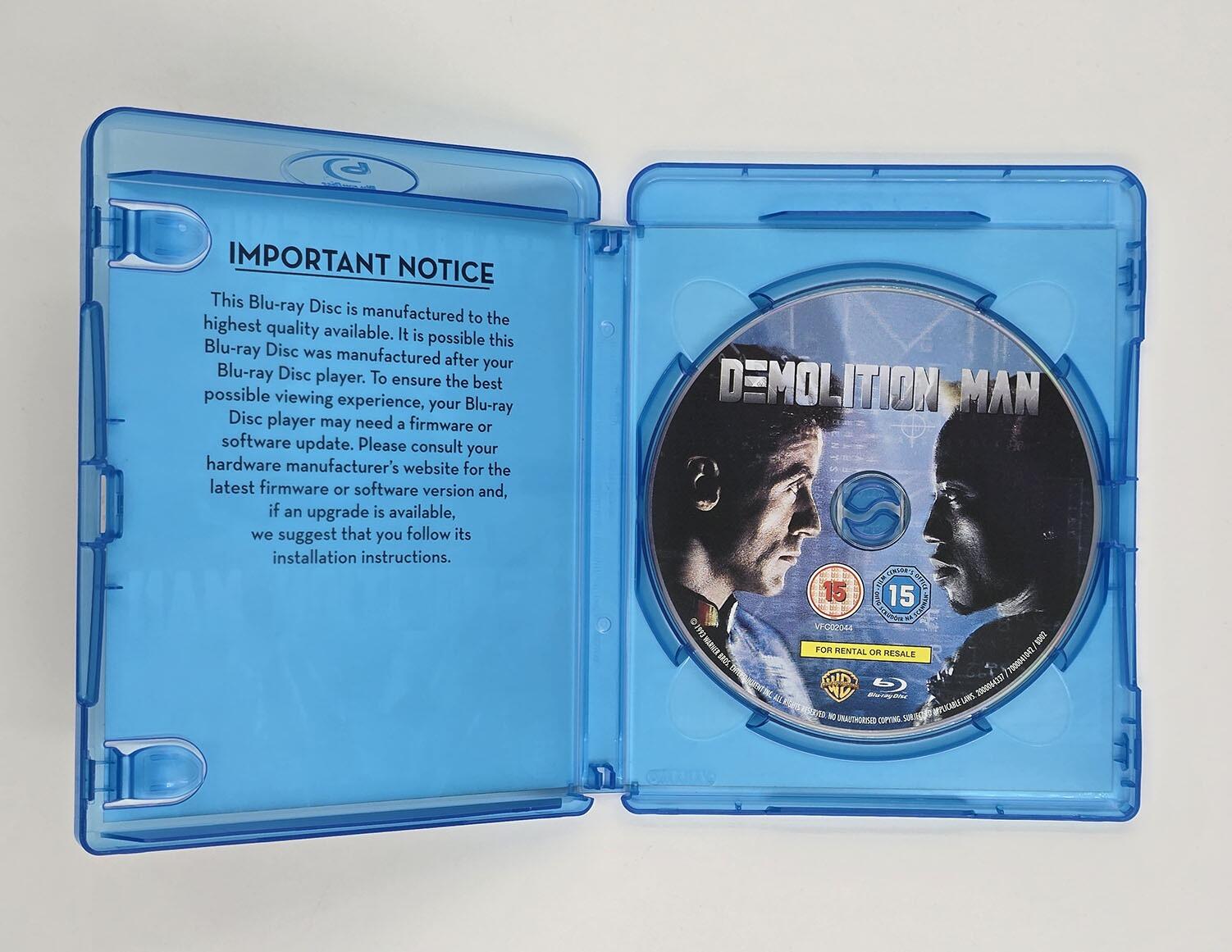 Demolition Man - Blu-Ray - Region Free - [Pre-owned] - Warner - Item Image 3