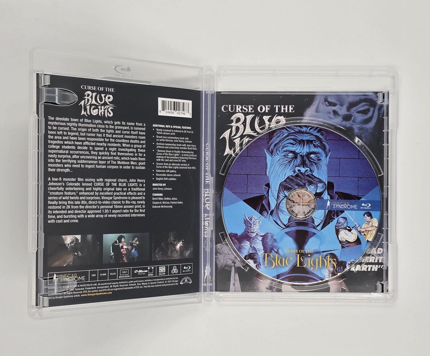 Curse of the Blue Lights - Slipcover - Blu-Ray - Region Free - [Pre-owned] - Vinegar Syndrome - Item Image 5