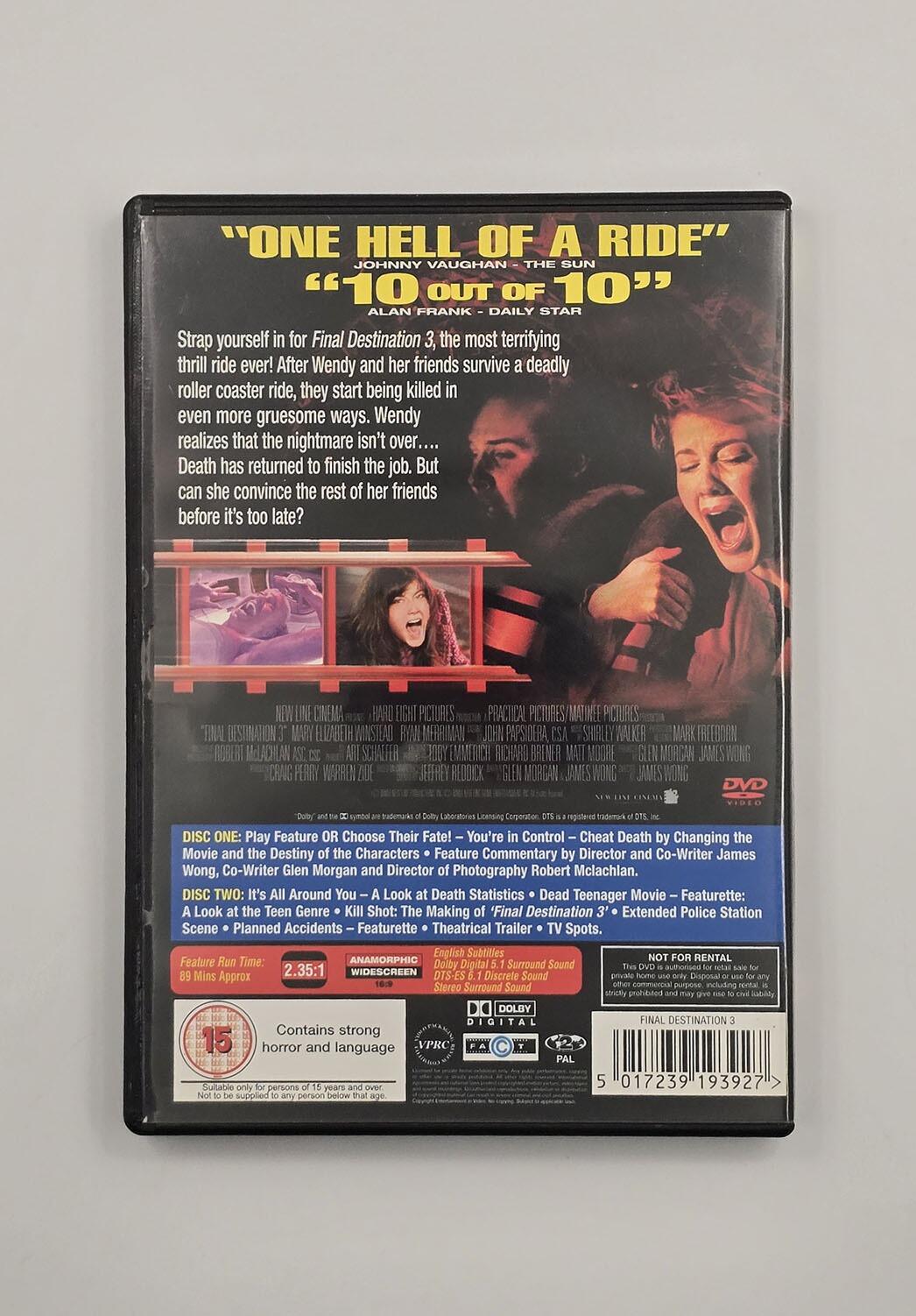 Final Destination 3 - DVD - Region 2 - [Pre-owned] -  - Item Image 2