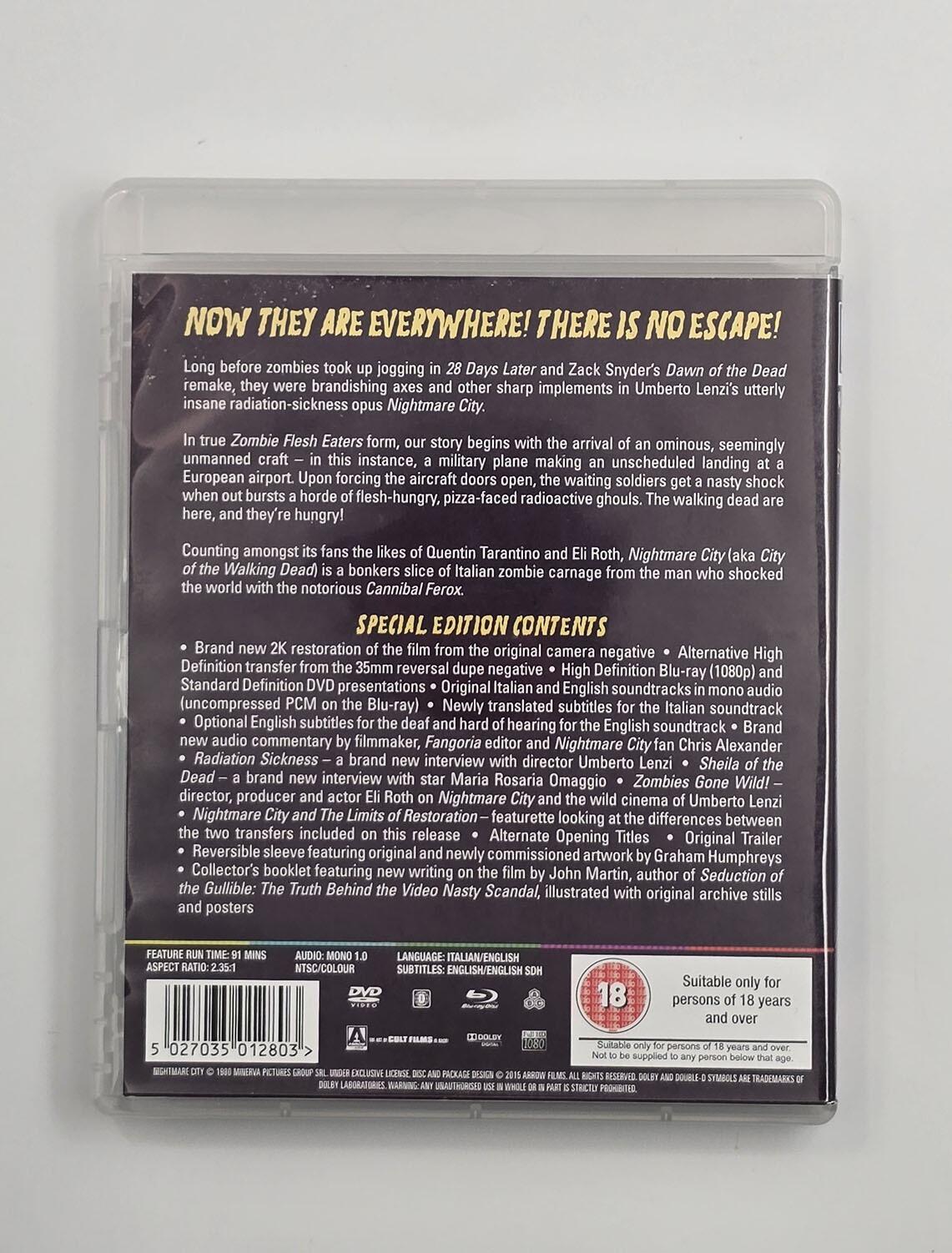Nightmare City - Blu-Ray + DVD - Region Free - [Pre-owned] - Arrow Video - Item Image 2