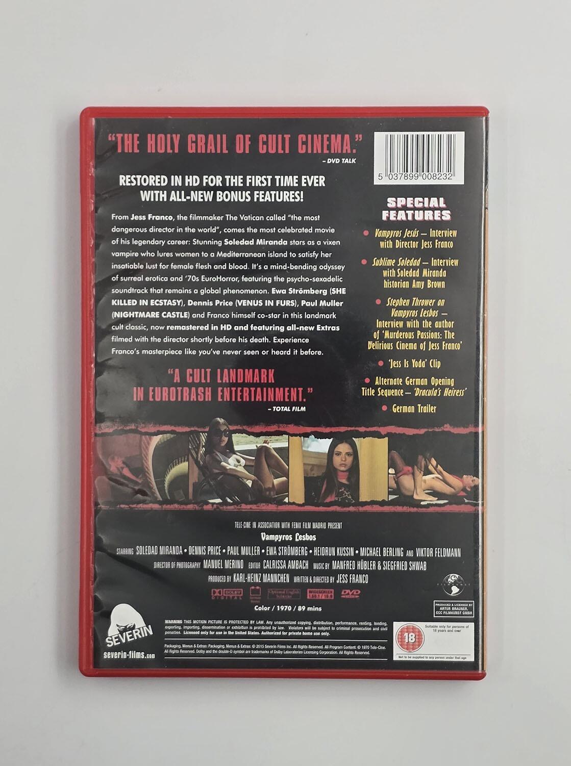 Vampyros Lesbos - DVD - Region 2 - [Pre-owned] - Severin - Item Image 2