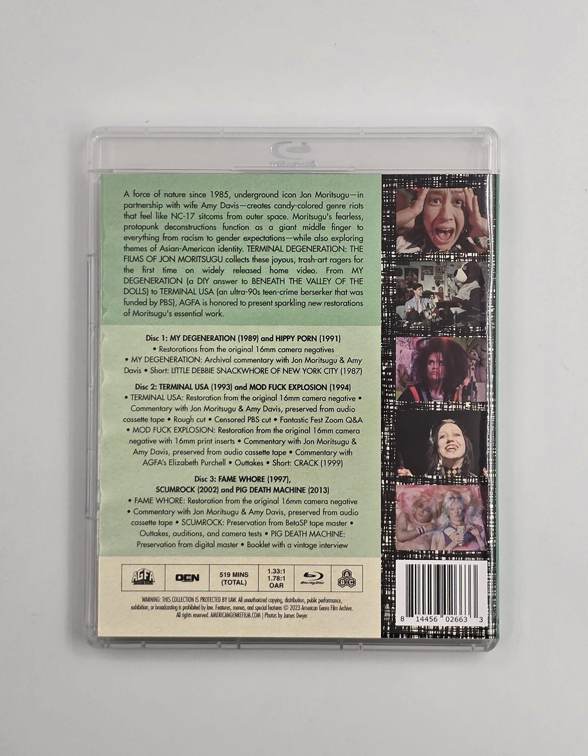Terminal Degeneration: The Films of Jon Moritsugu - Slipcover - Blu-Ray - Region Free - [Pre-owned] - AGFA - Item Image 6