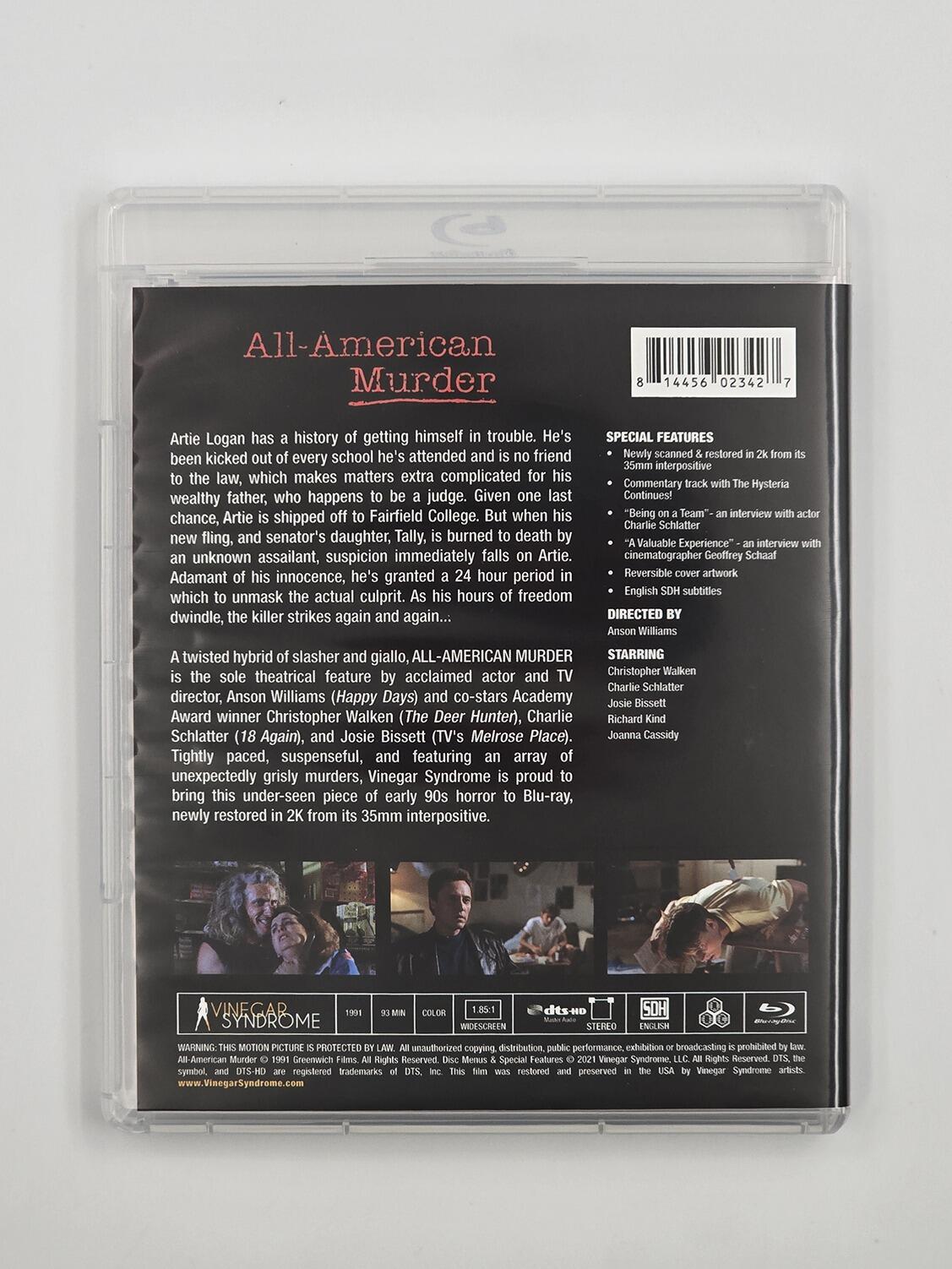 All-American Murder - Slipcover - Blu-Ray - Region Free - [Pre-owned] - Vinegar Syndrome - Item Image 4
