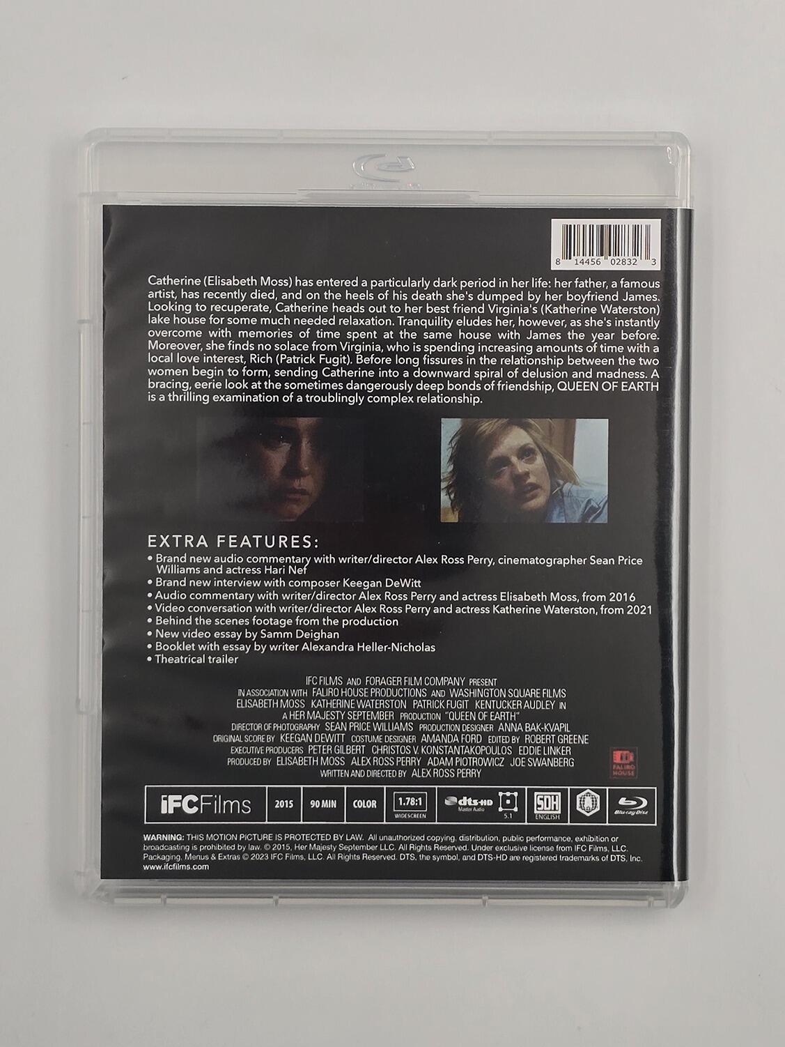 Queen of Earth - Slipcover - Blu-Ray - Region A - [Pre-owned] - IFC Films - Item Image 4