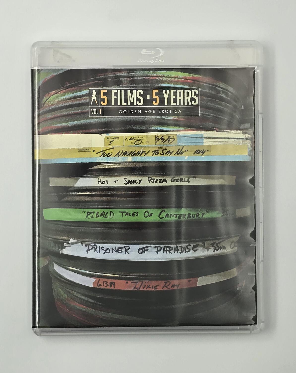 5 Films for 5 Years Vol 1: Golden Age Erotica Limited Edition - Blu-Ray - Region  Free - [Pre-owned] - Vinegar Syndrome - Item Image 1