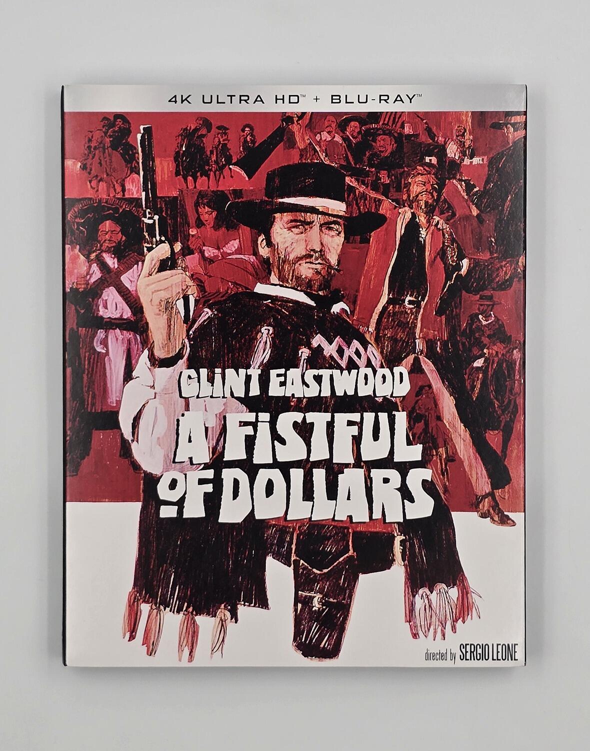 A Fistful of Dollars - Slipcover - 4K UHD (Region Free) + Blu-Ray (Region A) - [Pre-owned] - Kino Lorber - Item Image 1