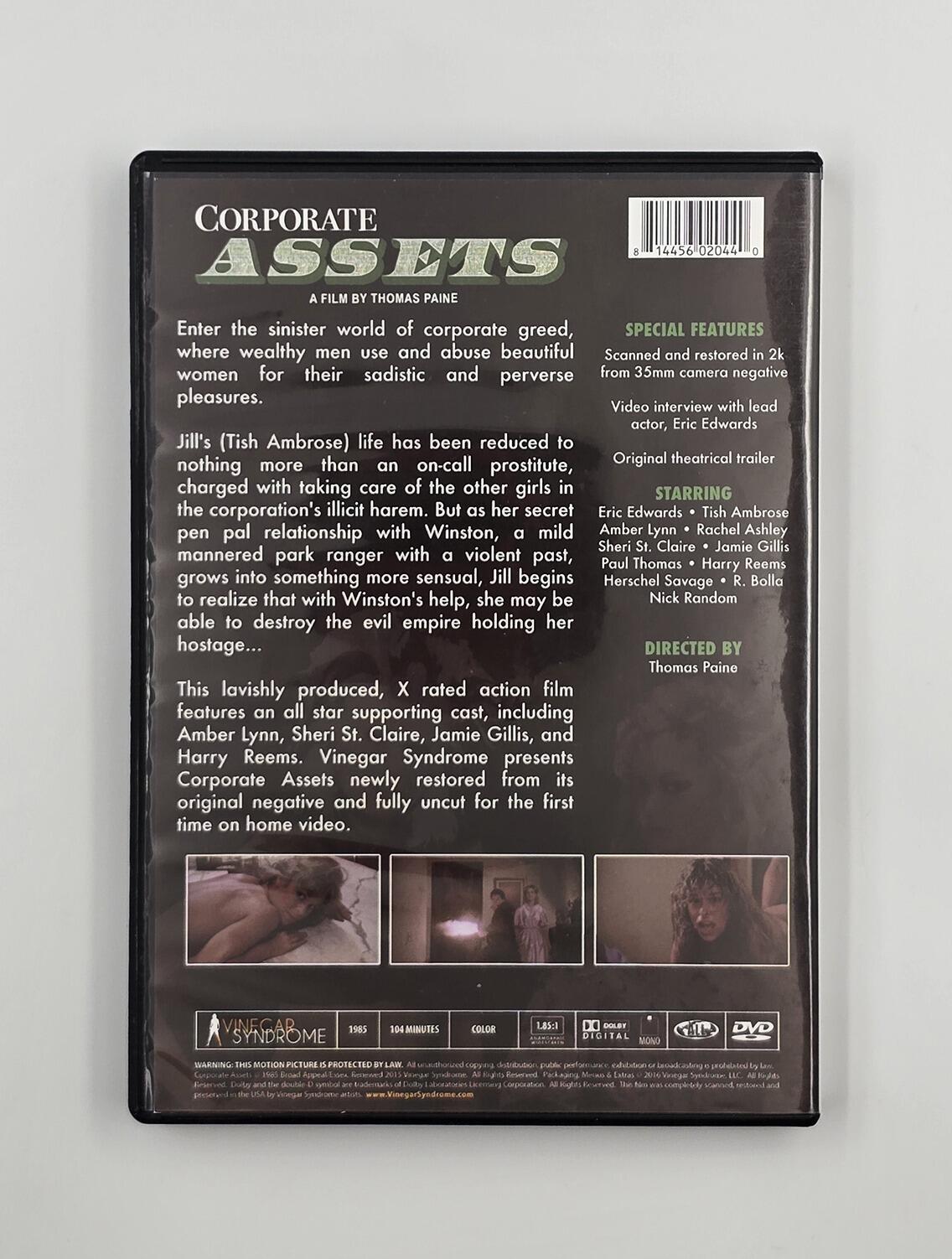 Corporate Assets - DVD - Region Free - [Pre-owned] - Vinegar Syndrome - Item Image 2