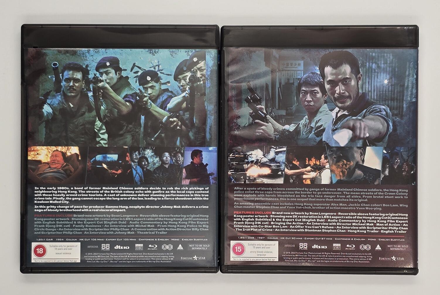 Long Arm of the Law Parts I & II - Limited Edition - Blu-Ray - Region A+B - [Pre-owned] - 88 Films - Item Image 6