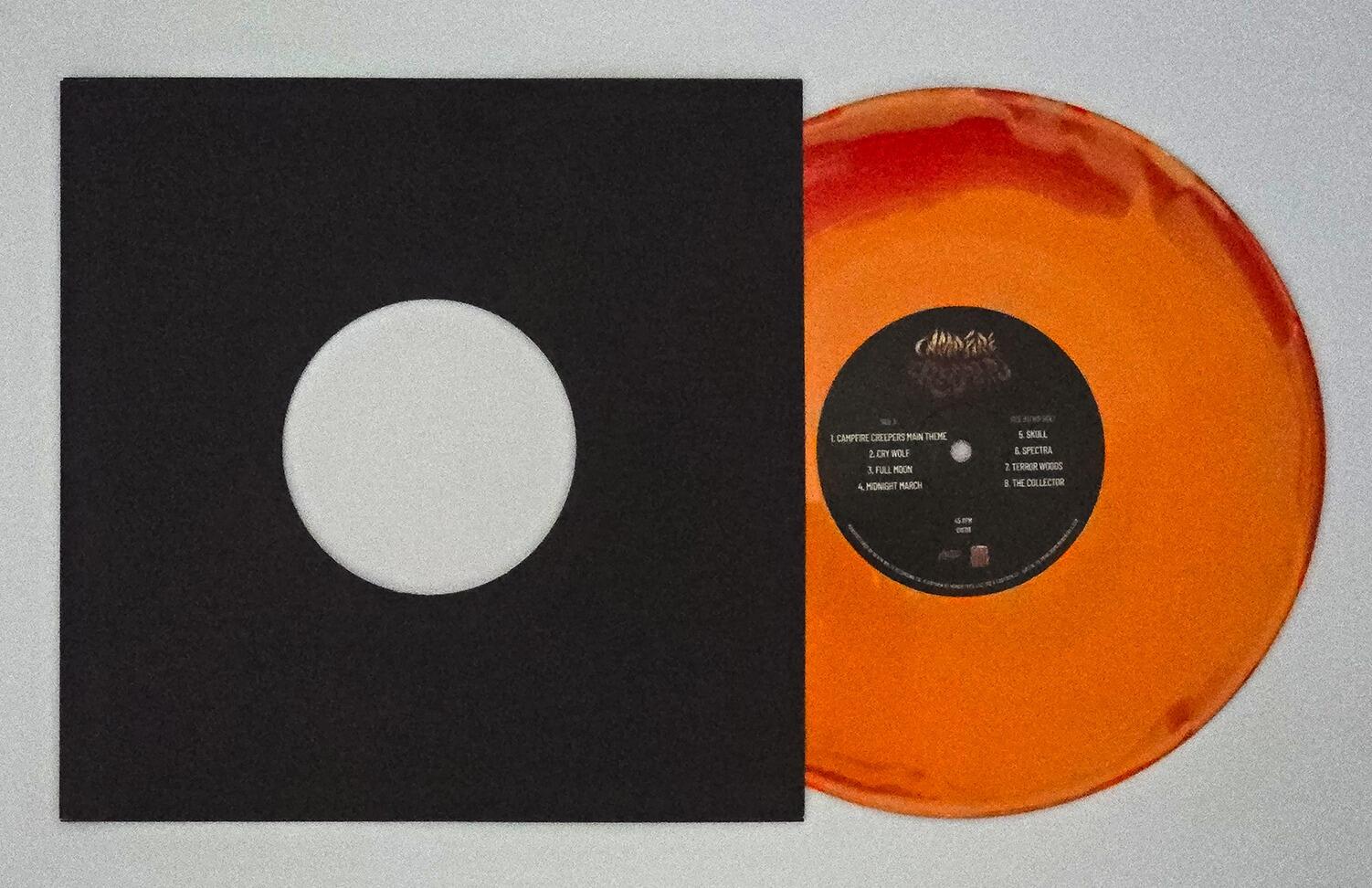 Campfire Creepers - Limited Edition - 10" Orange and Red  Campfire Vinyl - [Pre-owned] - Death Waltz - Item Image 3
