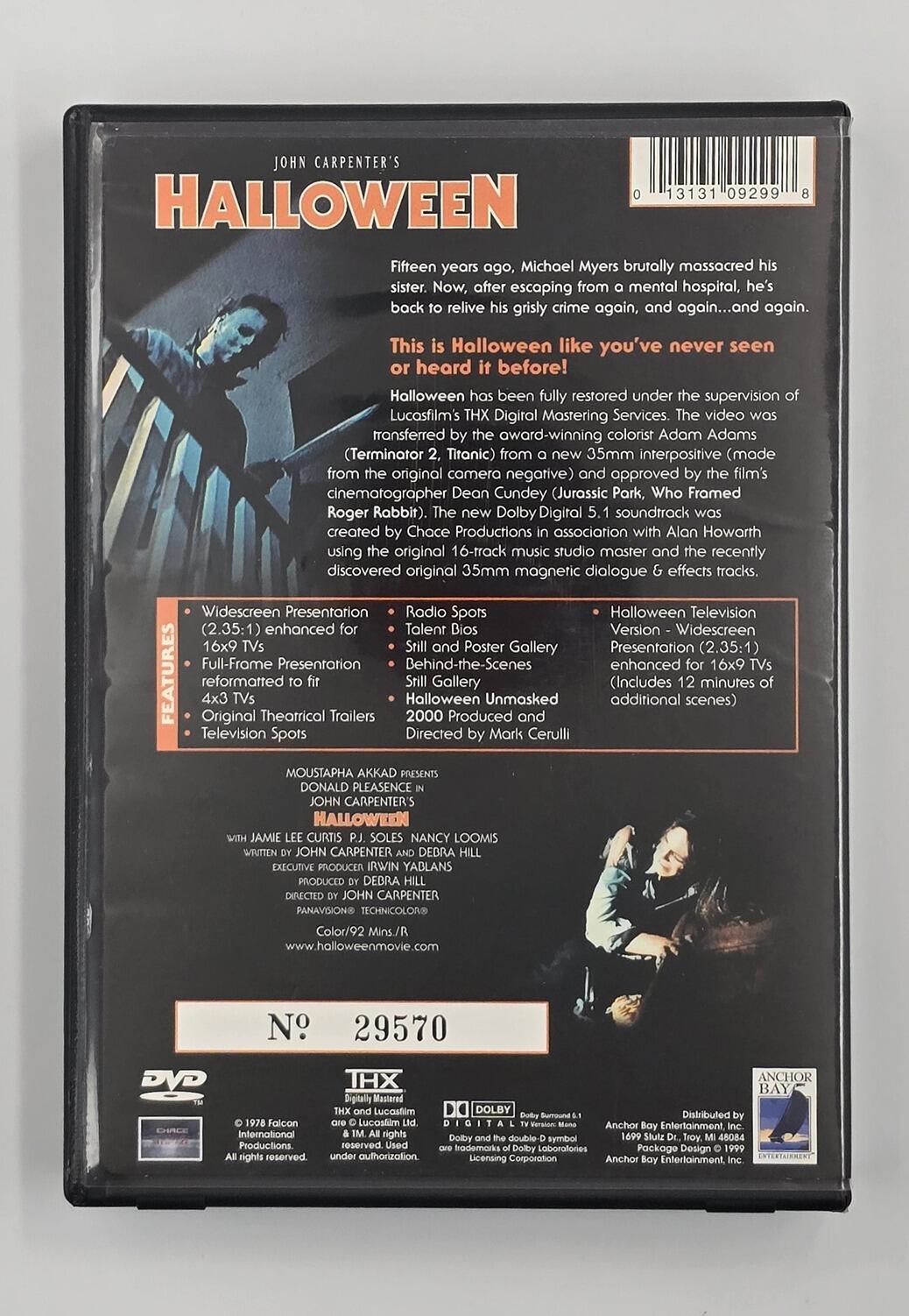 Halloween - Limited Edition - Holographic Cover - DVD - Region Free - [Pre-owned] - Anchor Bay - Item Image 2